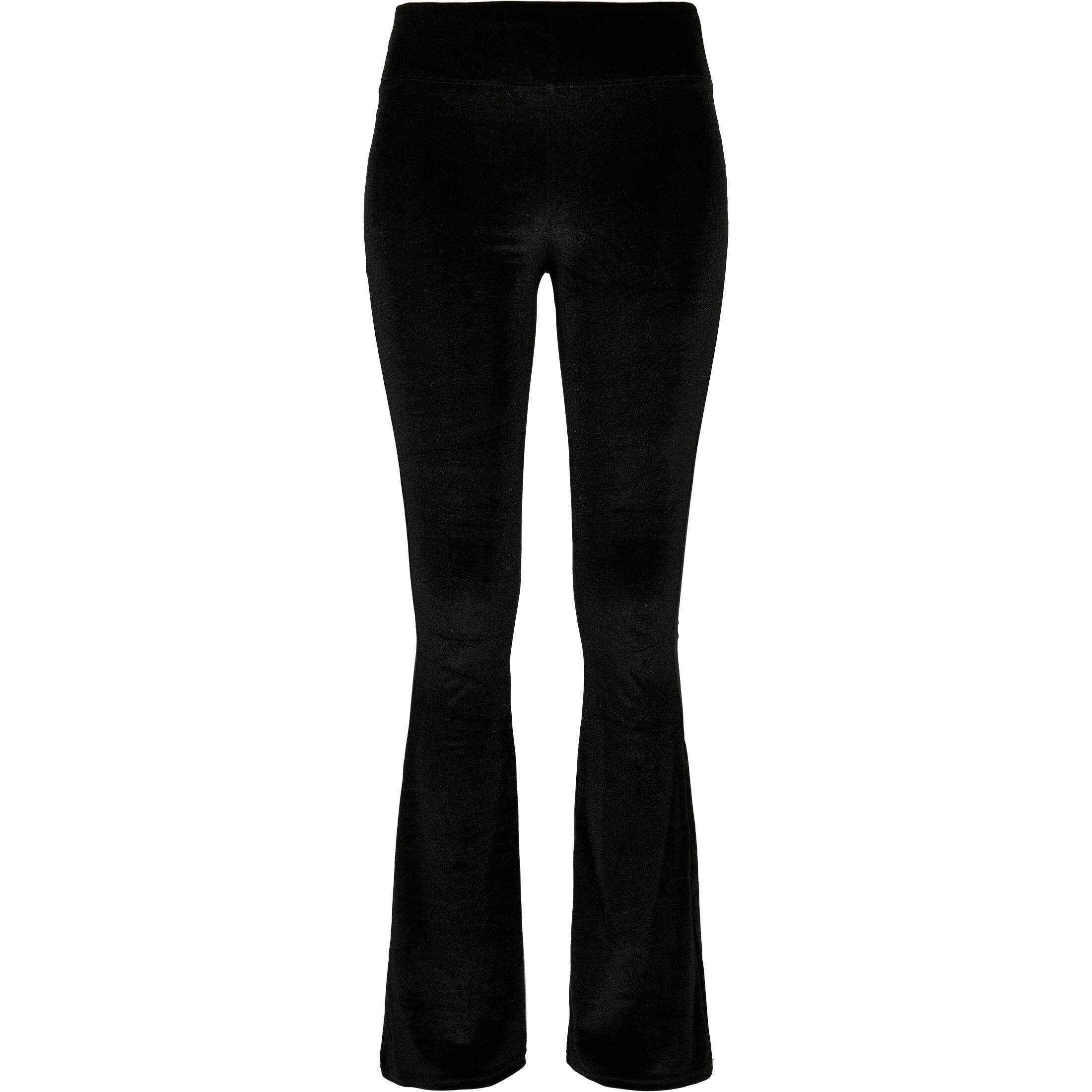 Damskie legginsy z wysoką talią Urban Classics velvet boot (GT)