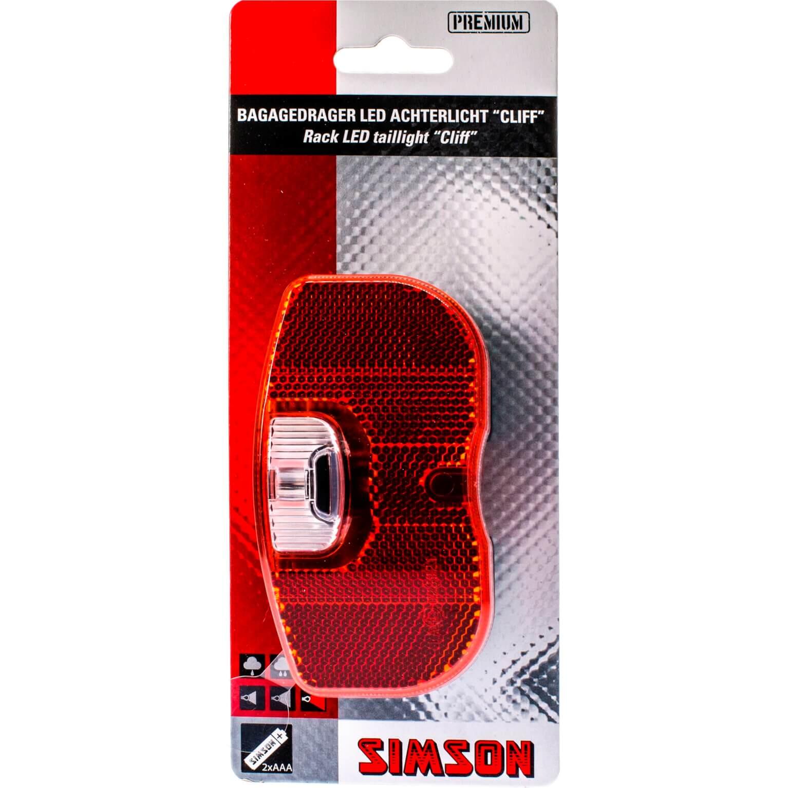 Lampa Tylna Cliff Na Akumulator 50/80Mm