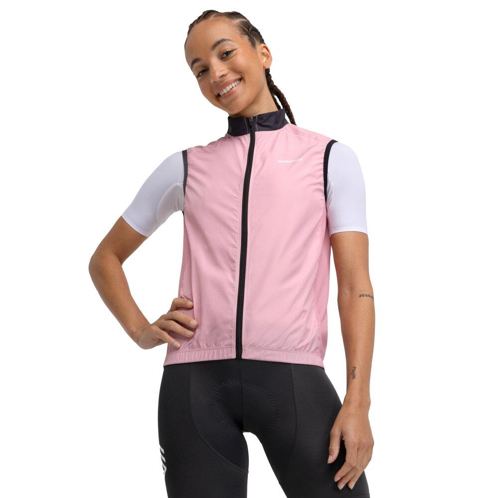 Damska wiatroszczelna kamizelka rowerowa Kolarstwo Siroko V1-W Berthel