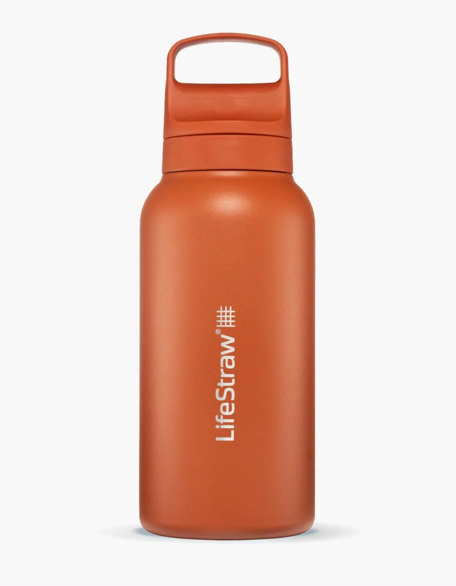 LifeStraw Go 2.0 Stal Nierdzewna 1 L – Kyoto Orange