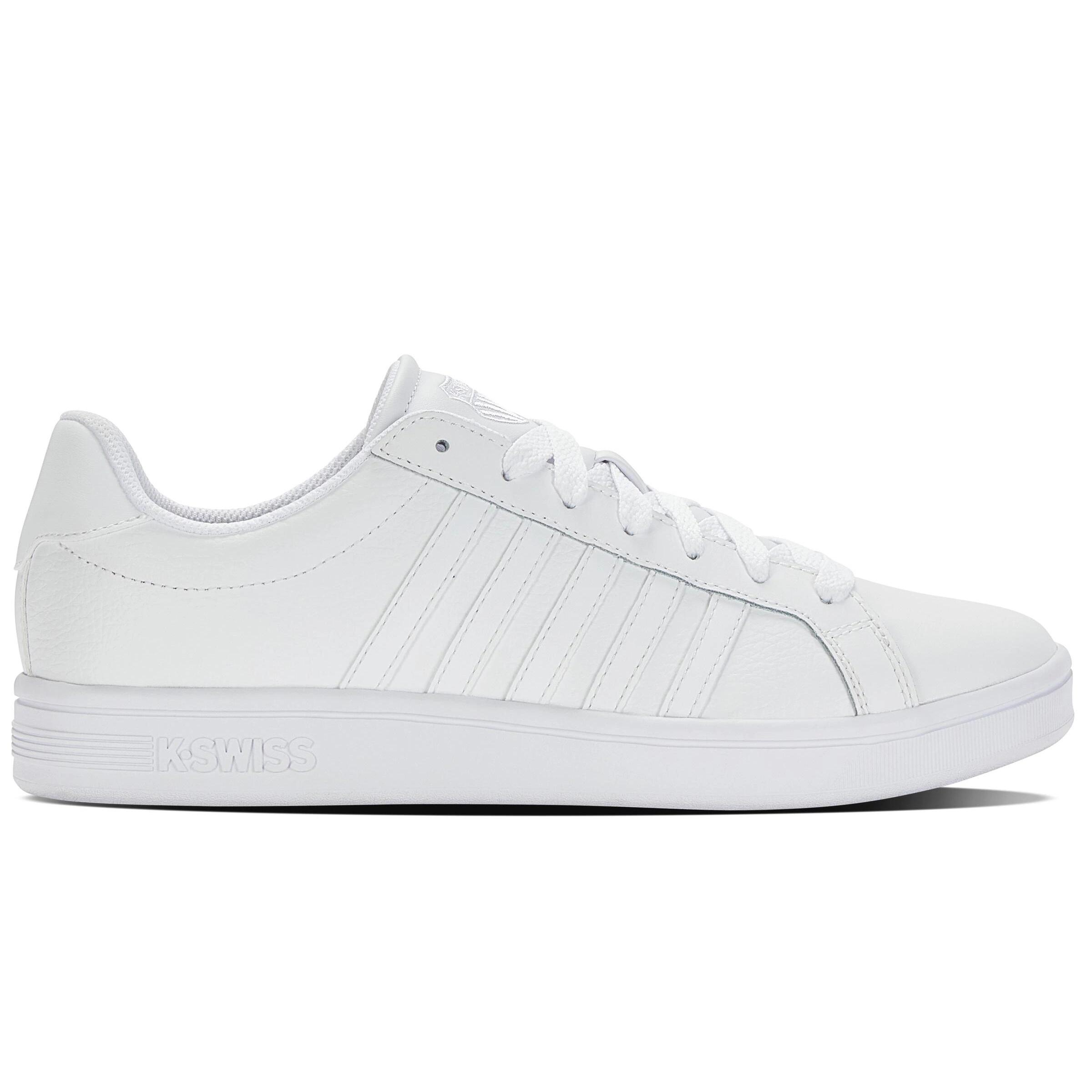 Buty sportowe męskie K-Swiss Court Tiebreak sneakersy ze skóry naturalnej
