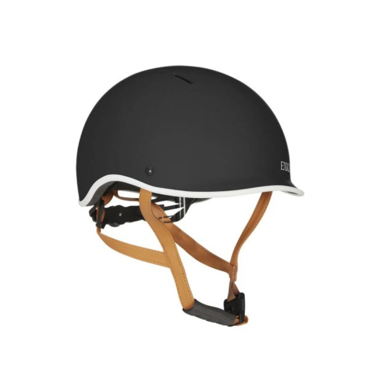 KASK EXKLUSIV PURE - MATOWY CZARNY