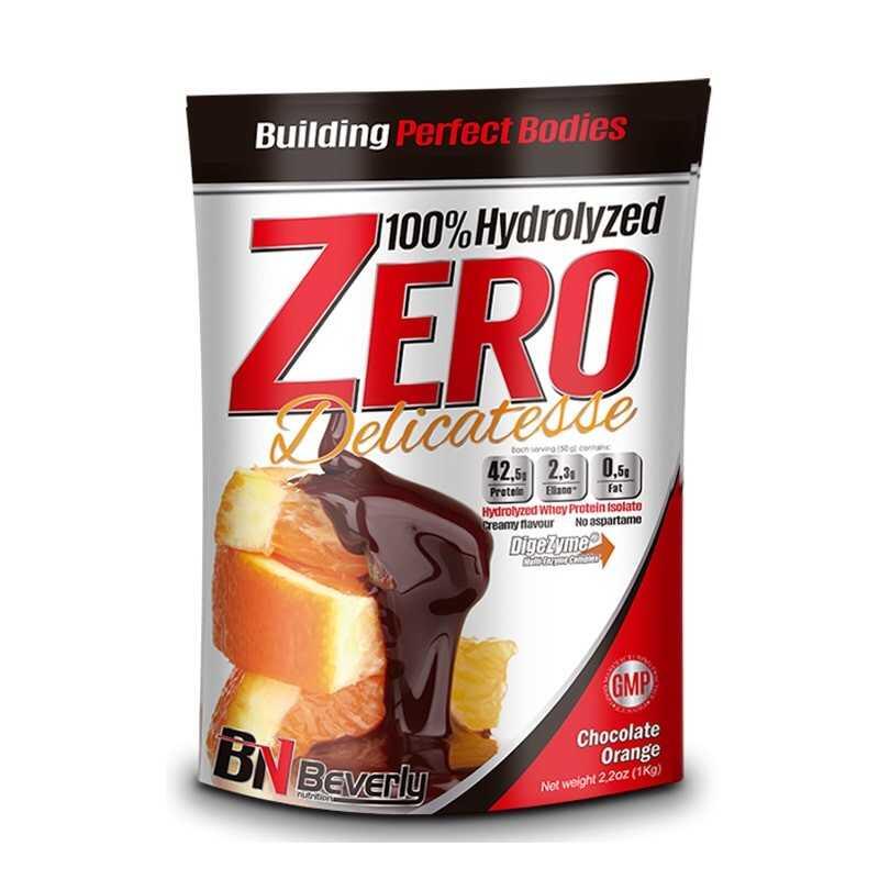 100% hydrolizowana Zero Delicatesse - 1 kg czekolady z pomarańczą Beverly Nutrit