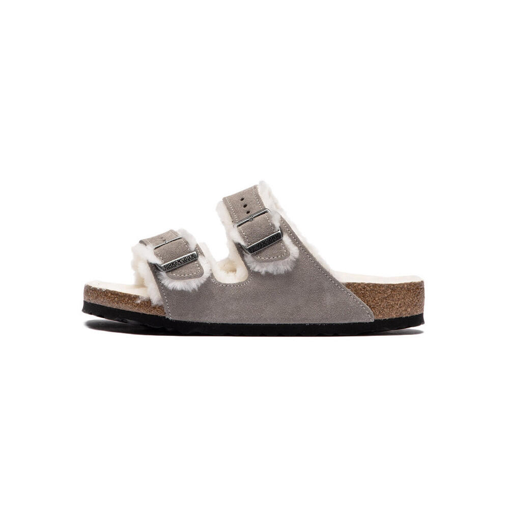 Klapki damskie Birkenstock Arizona Shearling