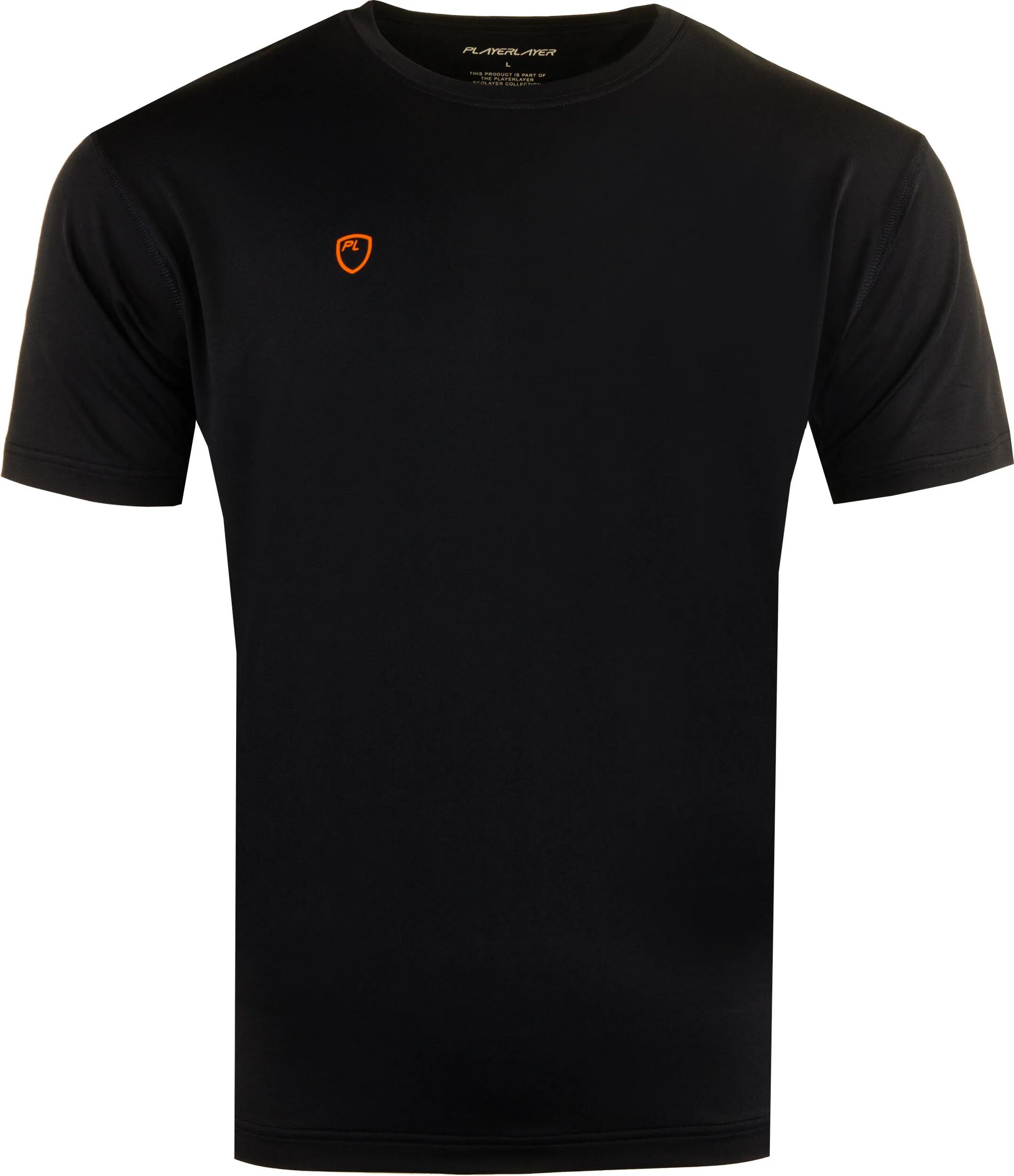 Męska czarna koszulka Playerlayer Eco Performance.