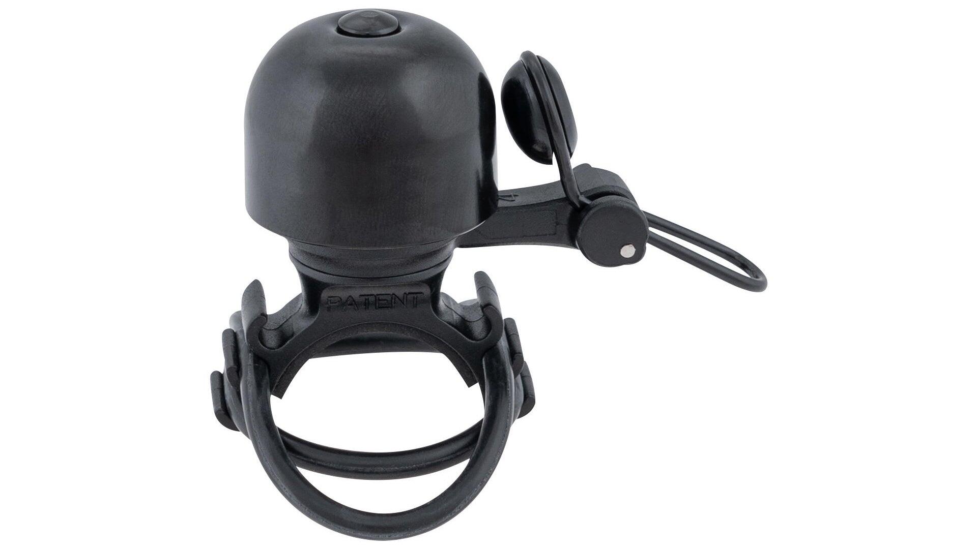 CONTEC Diamond Bing mini dzwonek mosiężny Ø26 mm czarny uniwersalny