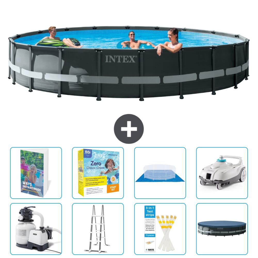INTEX Basen Ultra XTR Okrągły - 610x122 cm - 9-częściowy S544