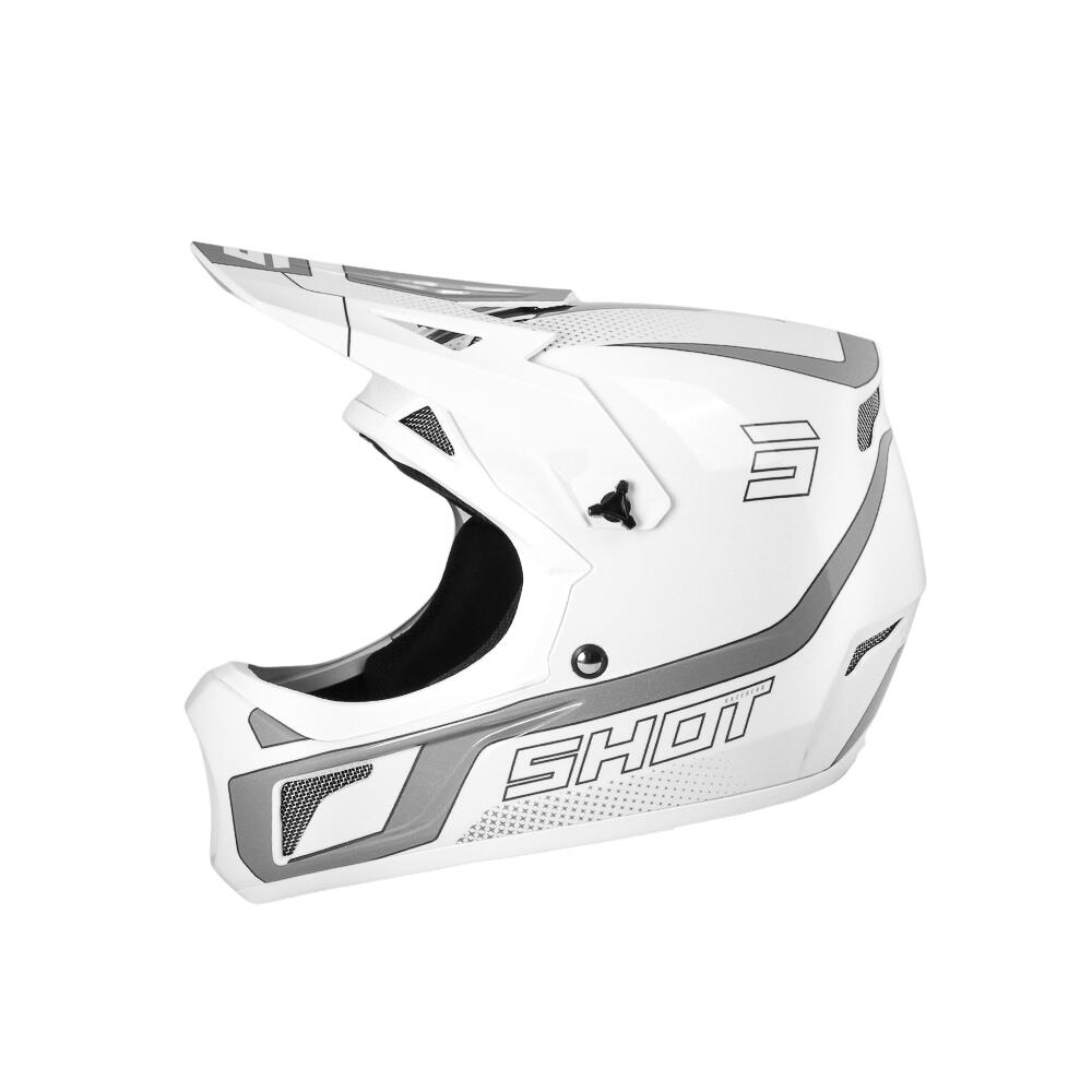 Pełnotwarzowy kask dziecięcy Shot Race Gear Armada