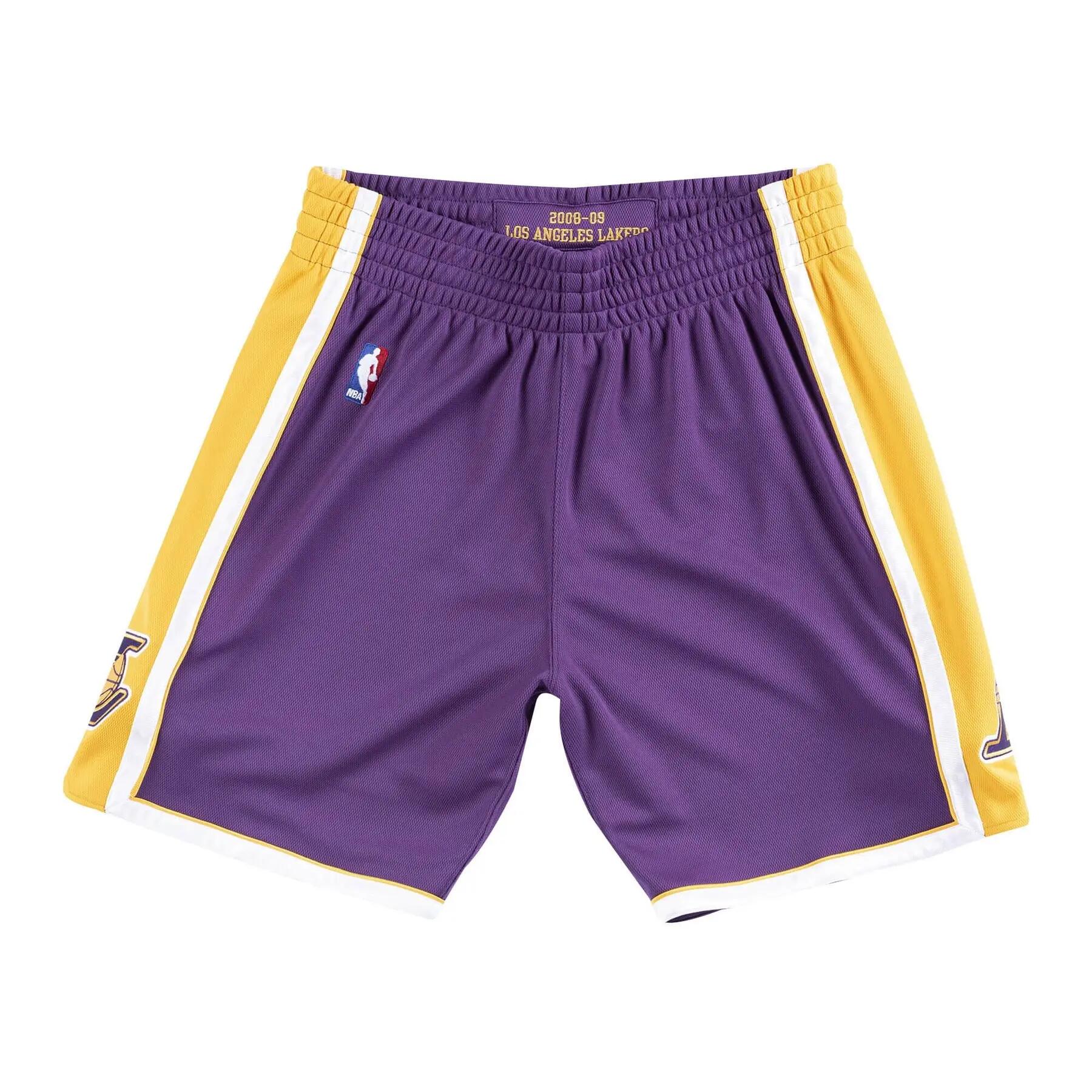 Szorty oryginalne Los Angeles Lakers NBARoad 08-09