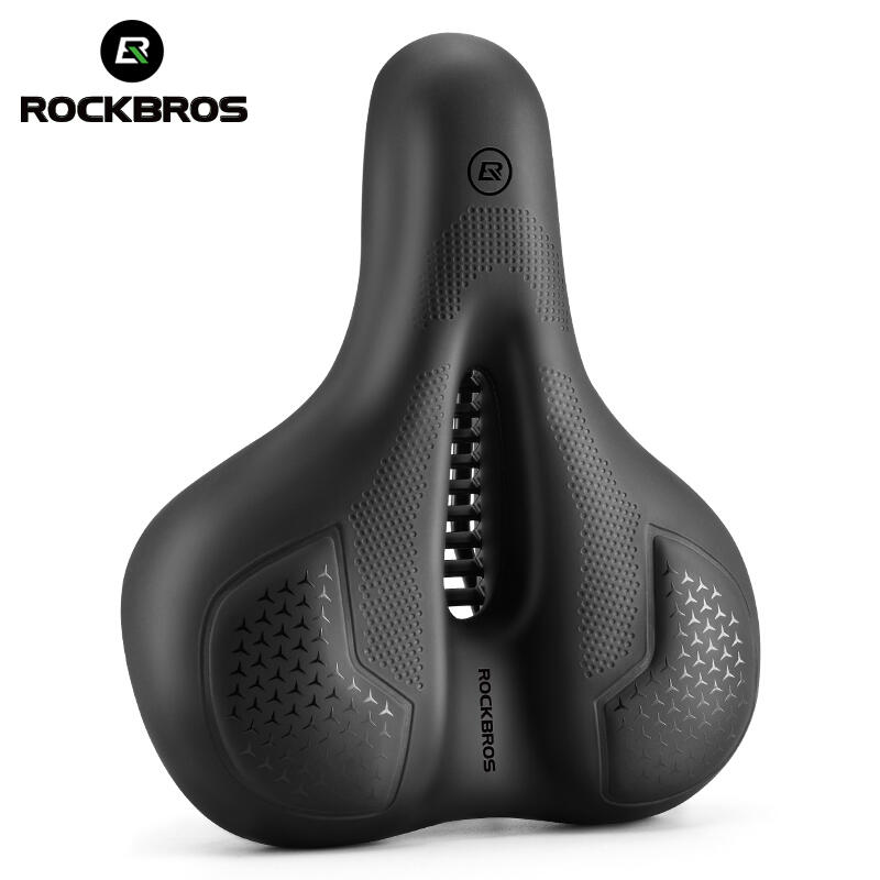 Siodełko rowerowe ROCKBROS – Grubsza pianka, wycięte, oddychające