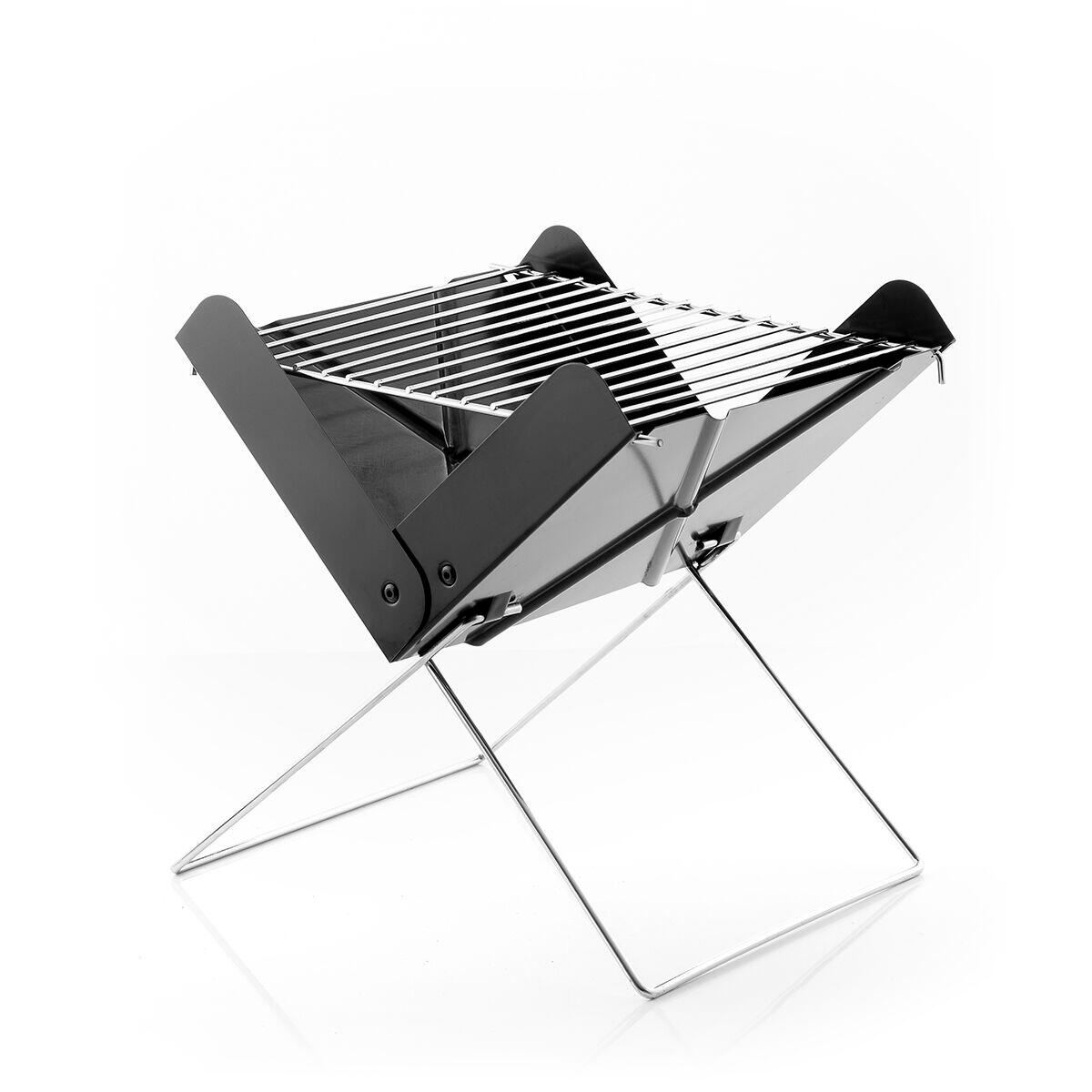 Składany i Przenośny Mini Grill na Węgiel Drzewny InnovaGoods Żelazo