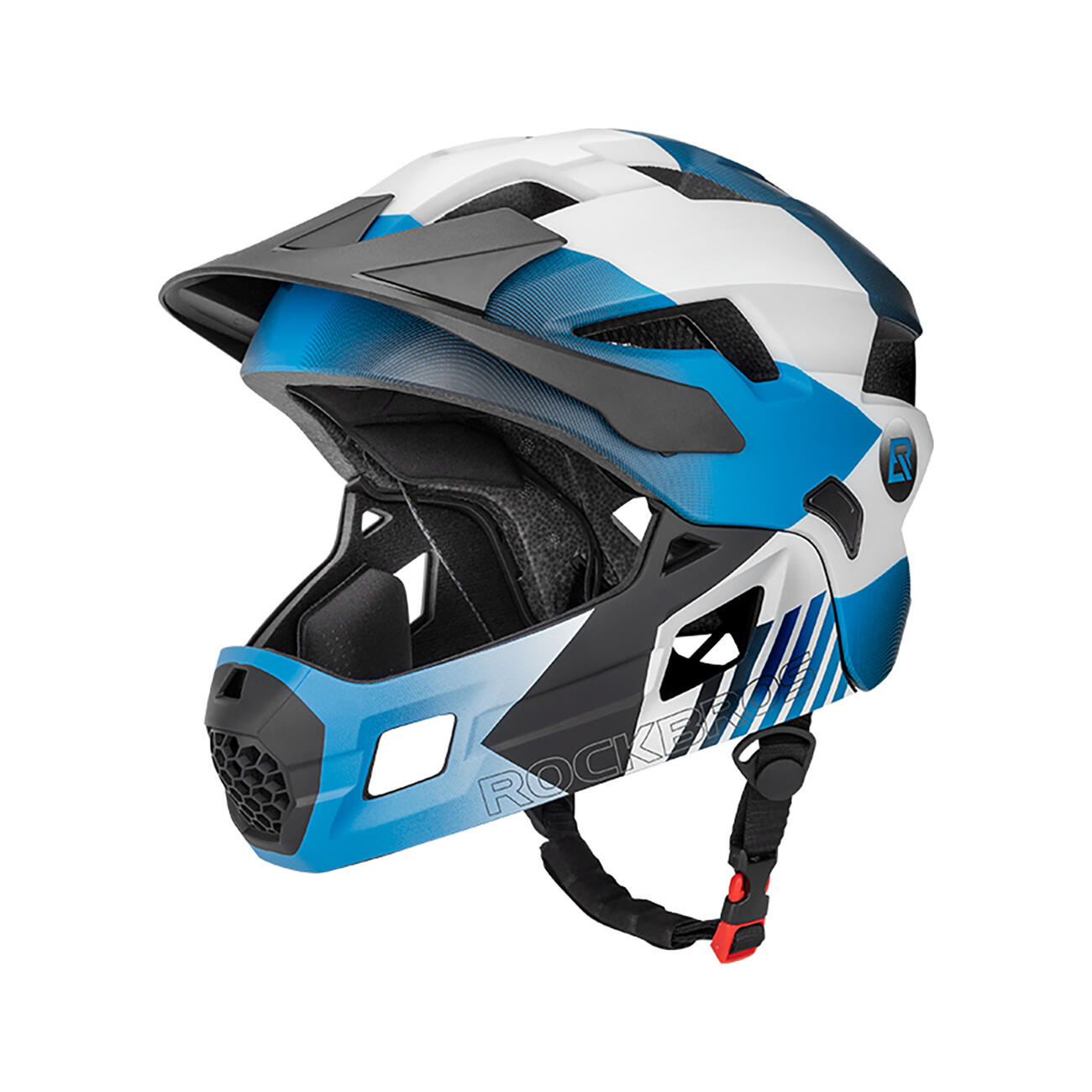 Kask rowerowy Rockbros dziecięcy z odpinana szczęką