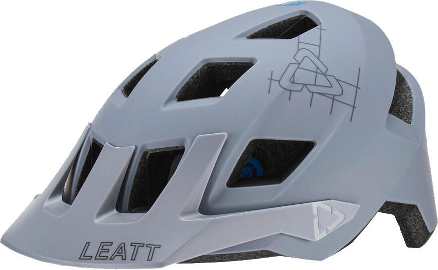 Kask rowerowy MTB All Mountain 1.0, tytanowy