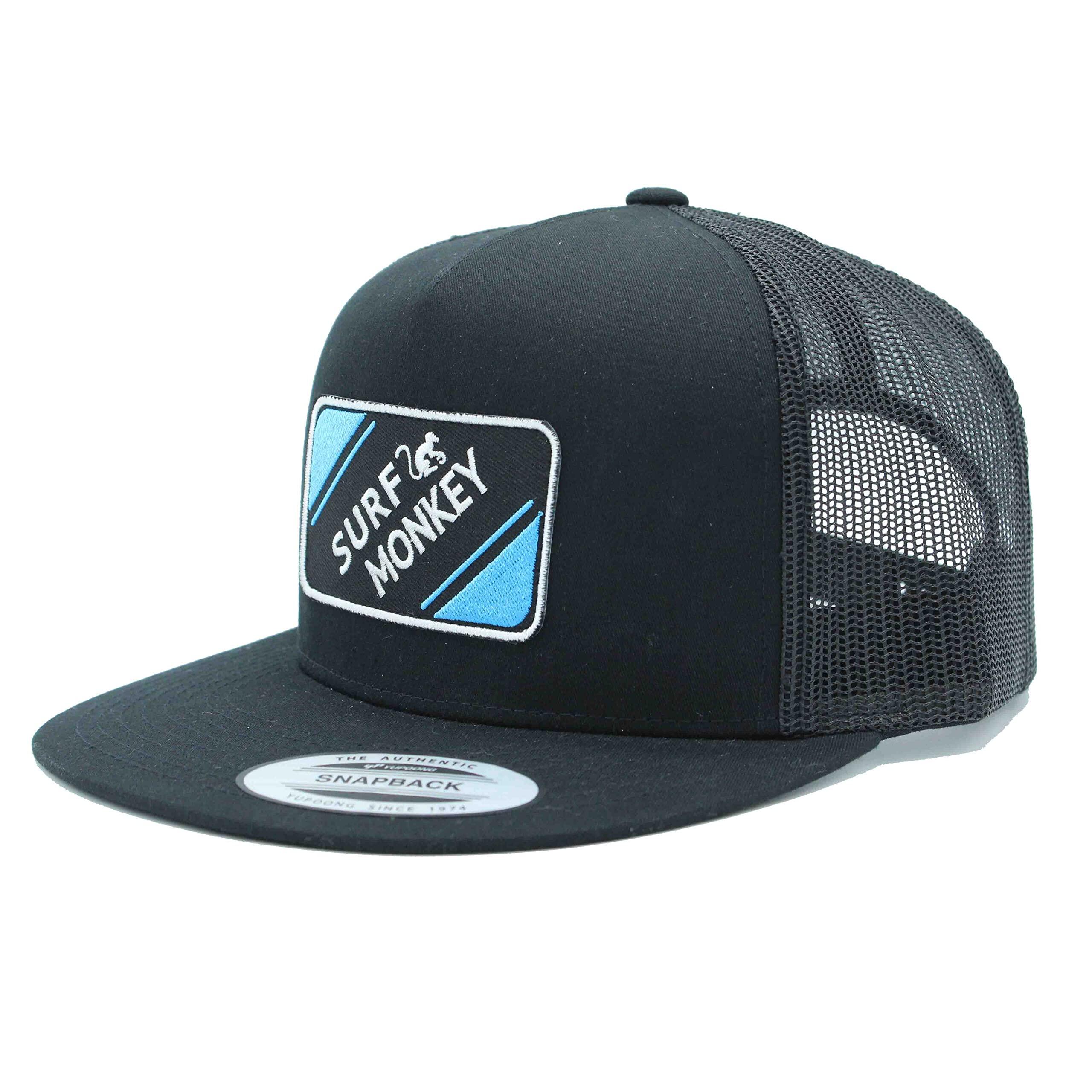 Czapka typu trucker / dla dorosłych / rozmiar uniwersalny (czarno-niebieski)