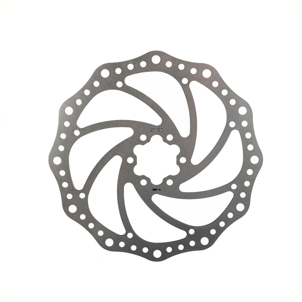 Cycletech AB0108A tarcza hamulcowa 180 mm stal nierdzewna
