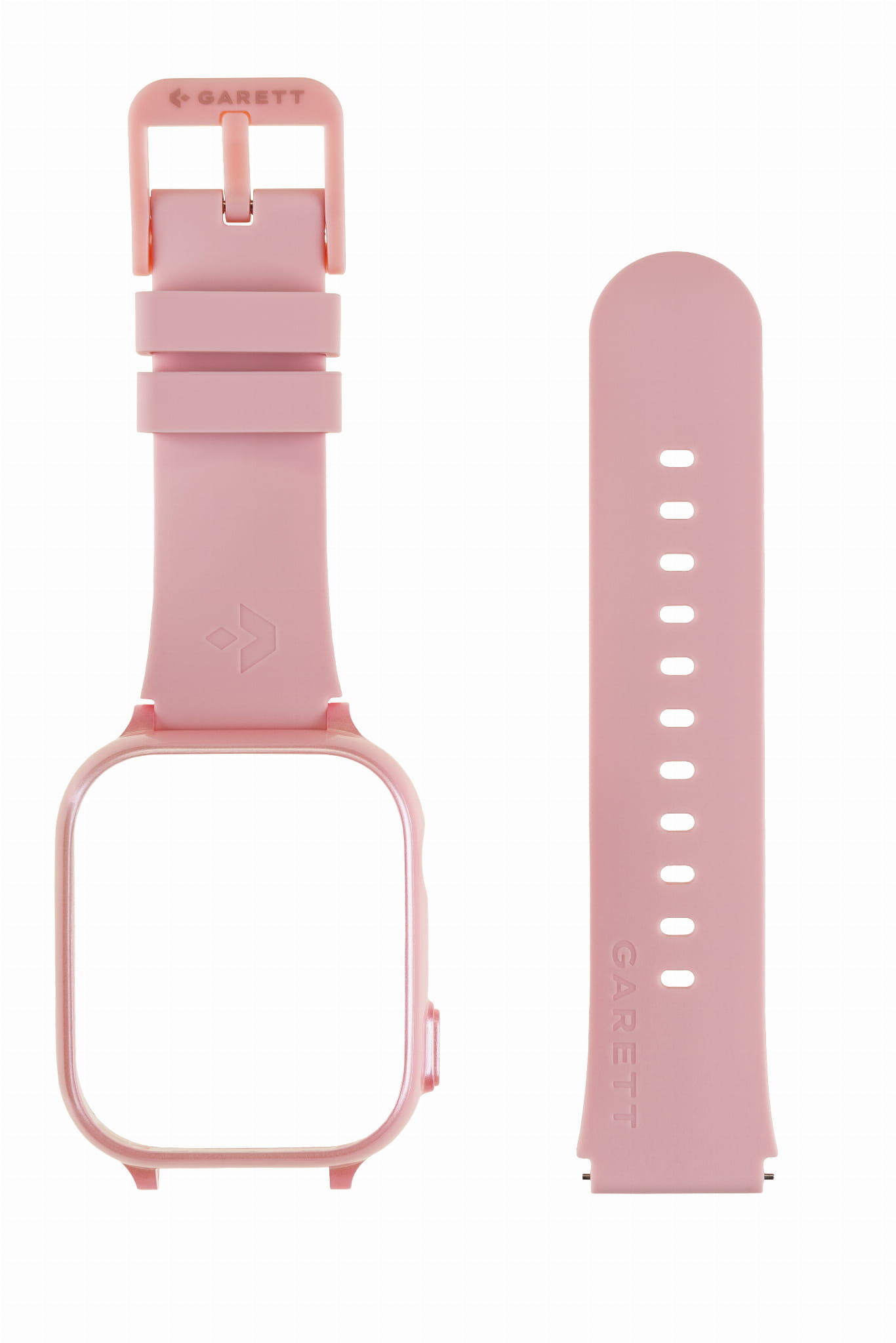 Pasek Różowy Garett Kids Cute 2 4G - Bezpieczny Silikon