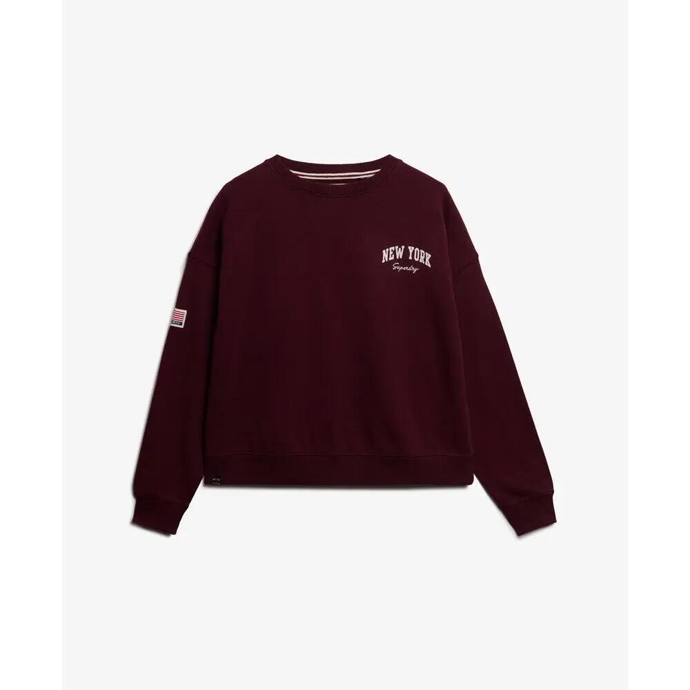 Damska bluza z dekoltem Superdry Athletic Essentials