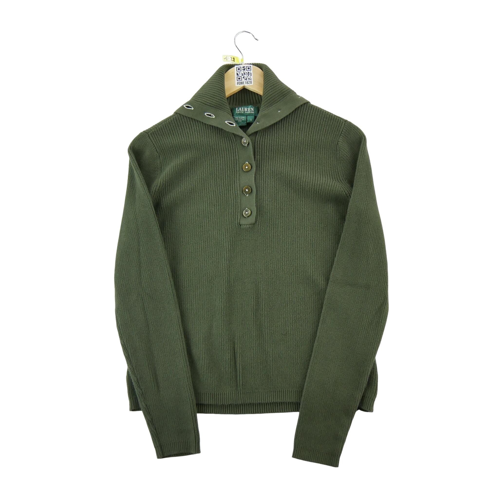 Damski sweter w kolorze khaki