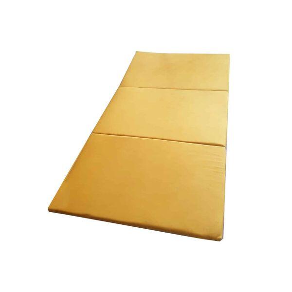 Materac 180X100X5 Welurowy Żółty