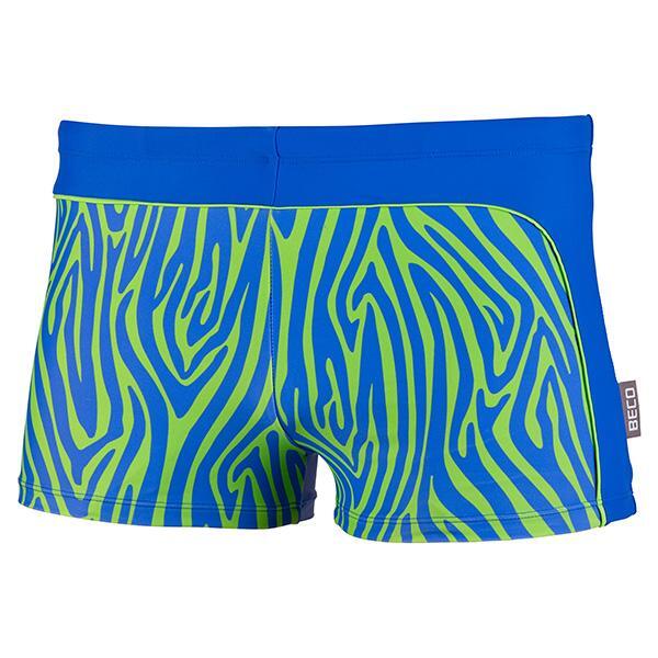 Bokserki kąpielowe Beco Zebra Vibes - Niebiesko-Zielone