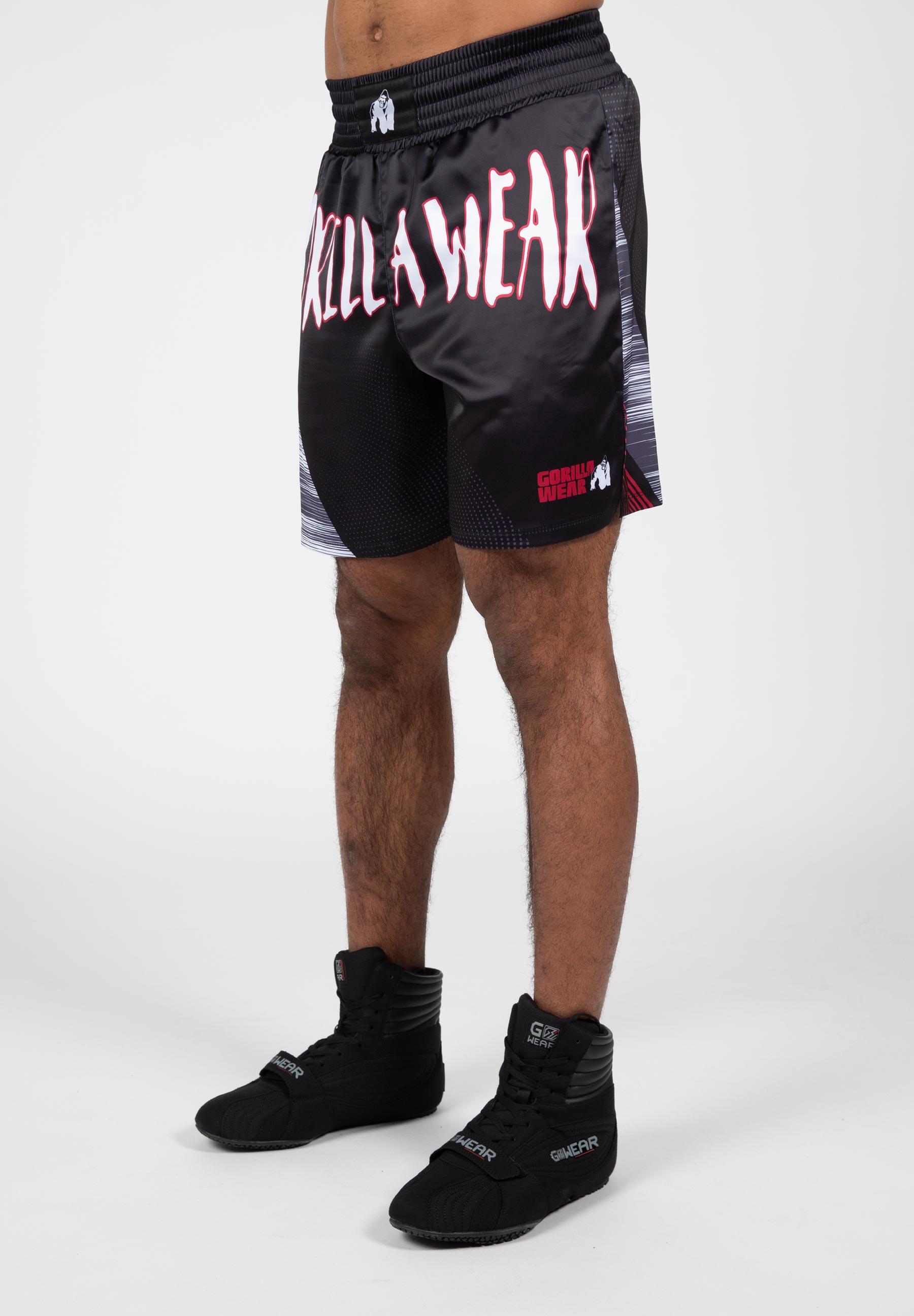 Clayton Boxing Szorty - Czarny/Czerwony