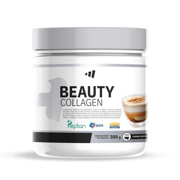 Beauty Collagen (Peptan® Hydrolizowany kolagen morski) - 300 g Caramel Macchiato