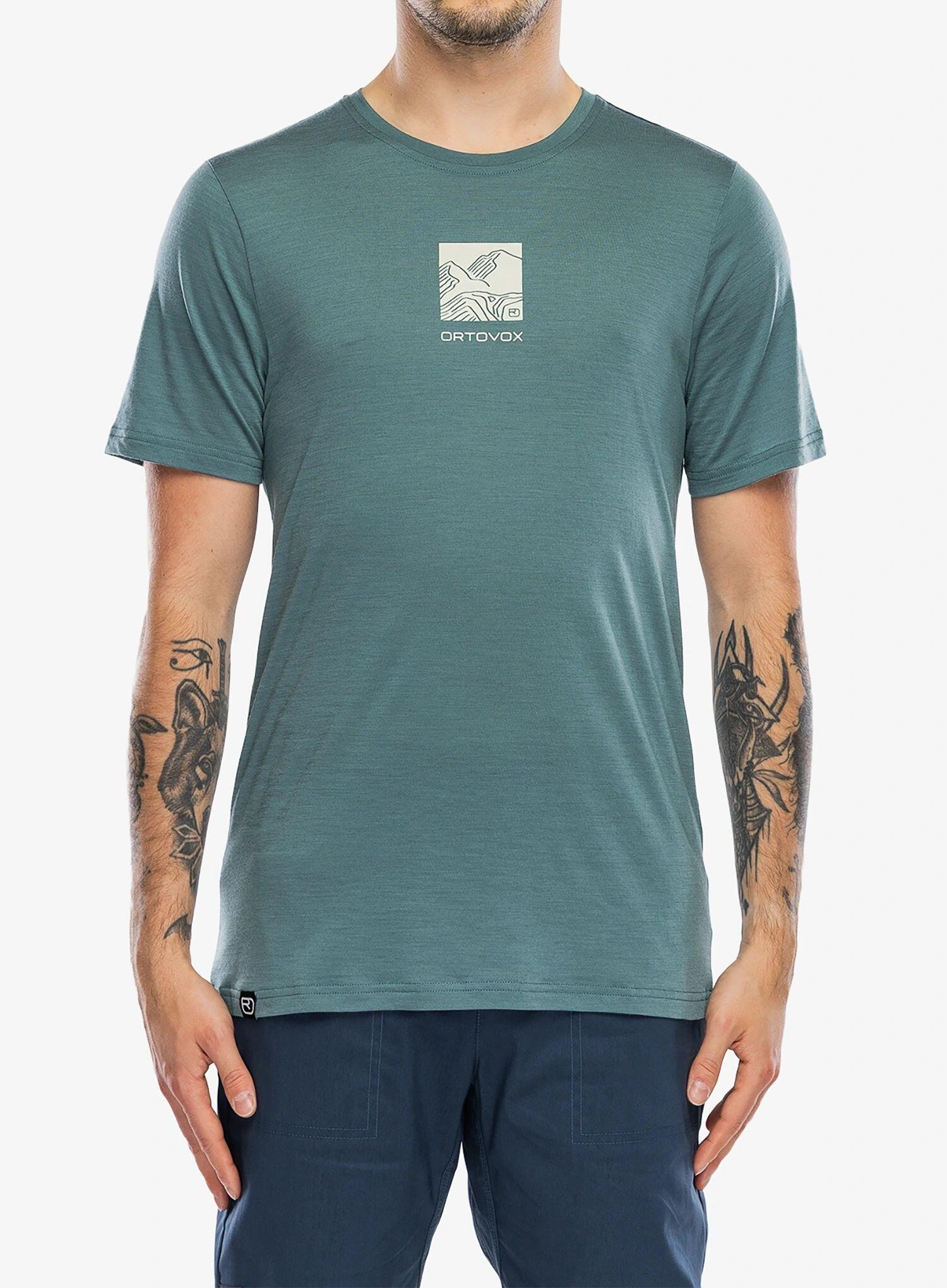 Koszulka merino Ortovox 120 Cool Tec Abstract TS