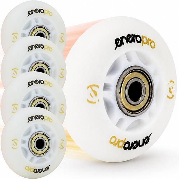 4 koła Led do rolek Enero Pro 82A 64mm