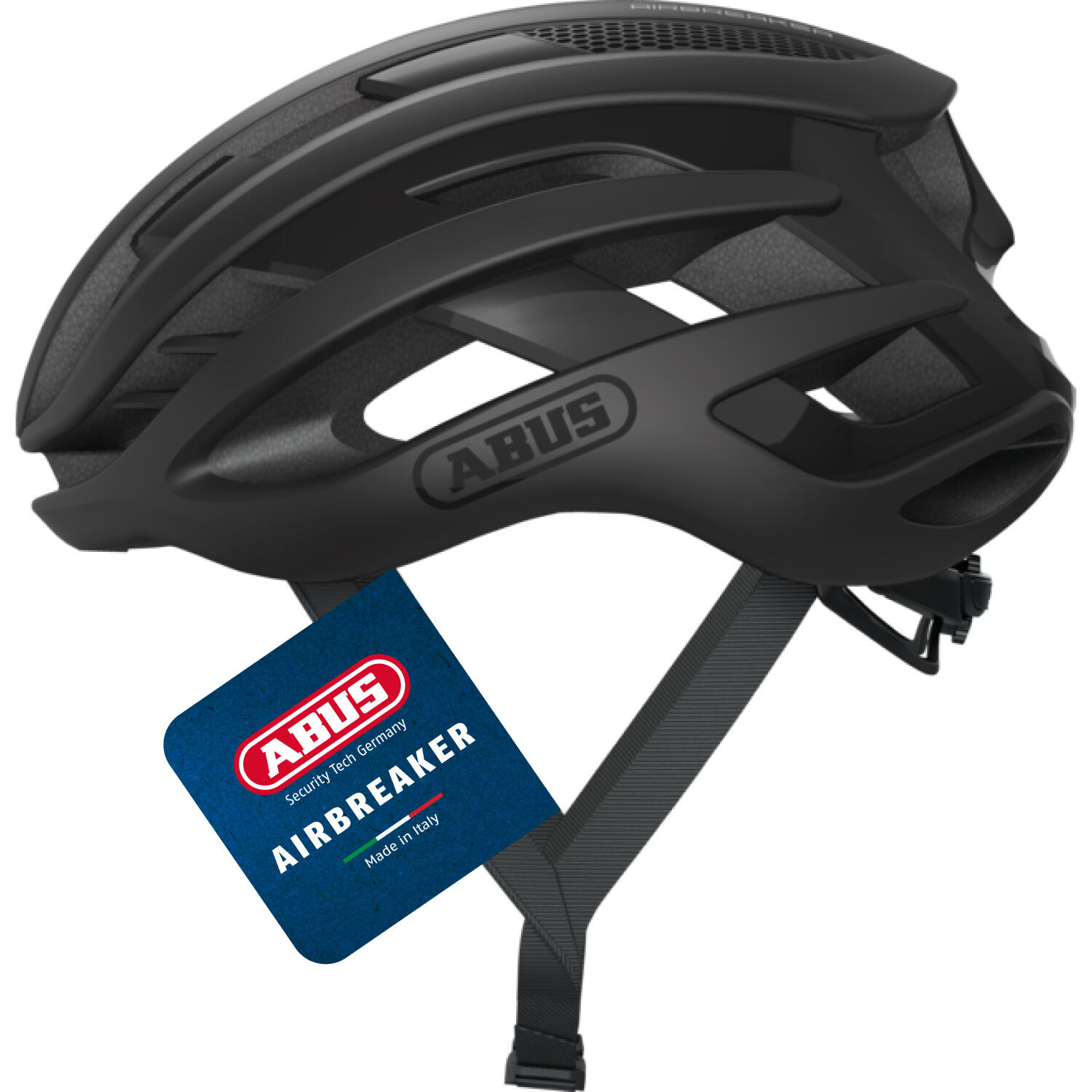 Kask rowerowy szosowy „Airbreaker”, czarny