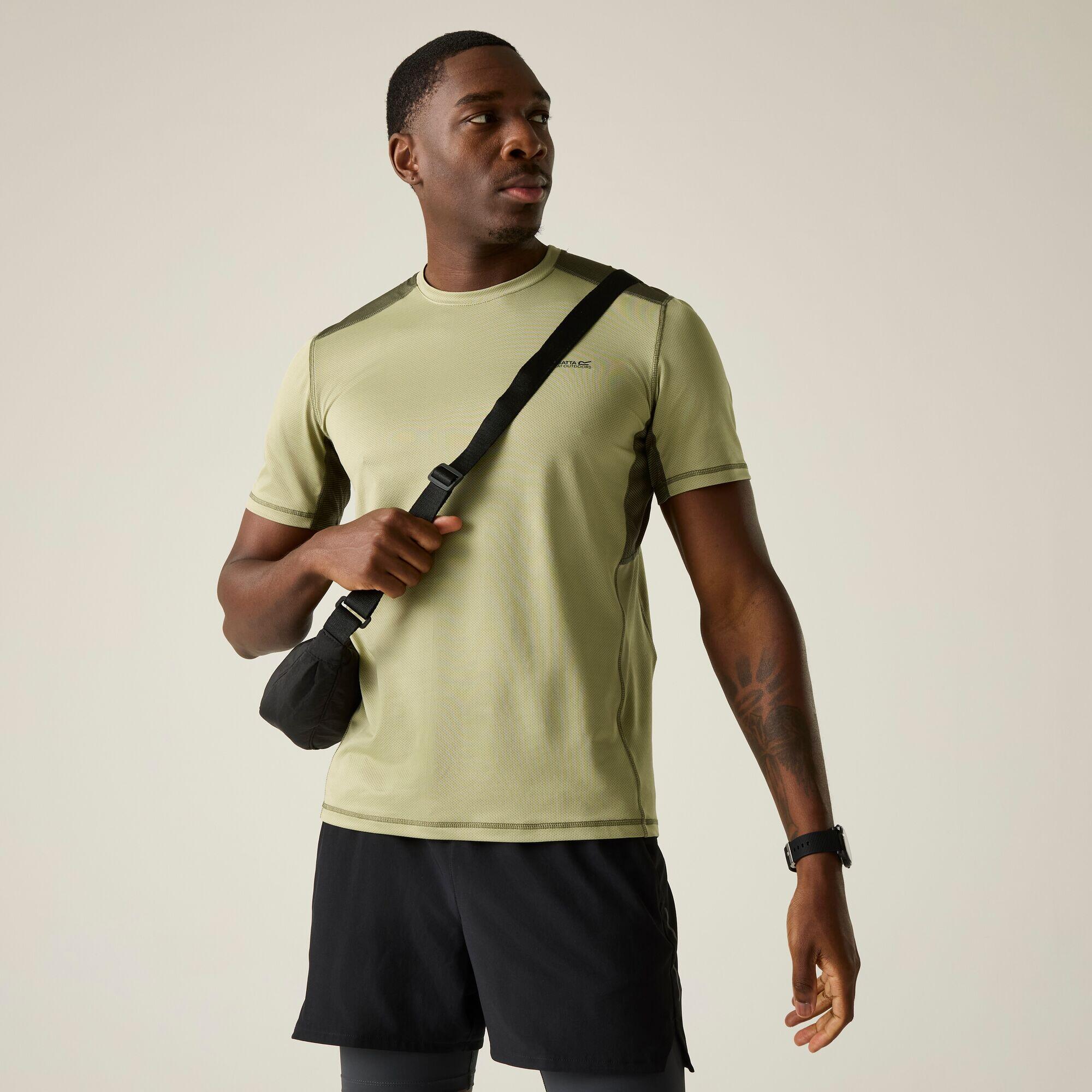 Męska koszulka z krótkim rękawem Virda Active Mesh T-shirt