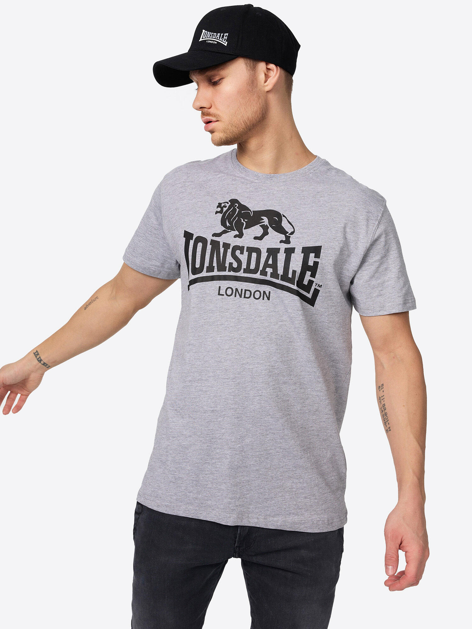 T-shirt o klasycznym kroju Lonsdale Logo