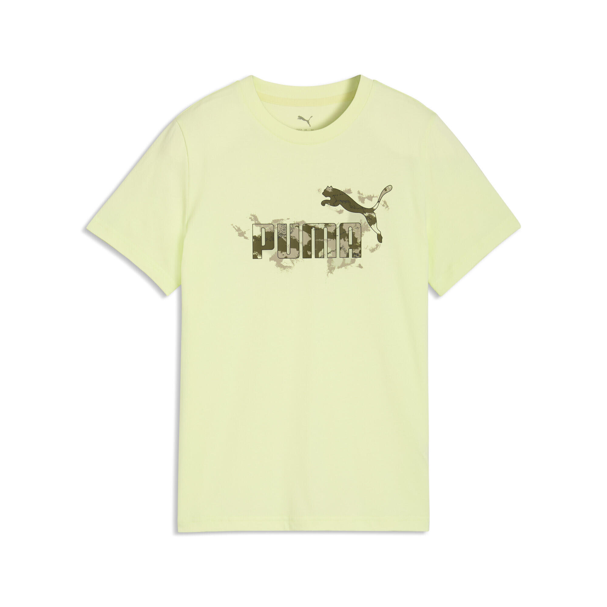 Młodzieżowa koszulka Essentials Camo PUMA