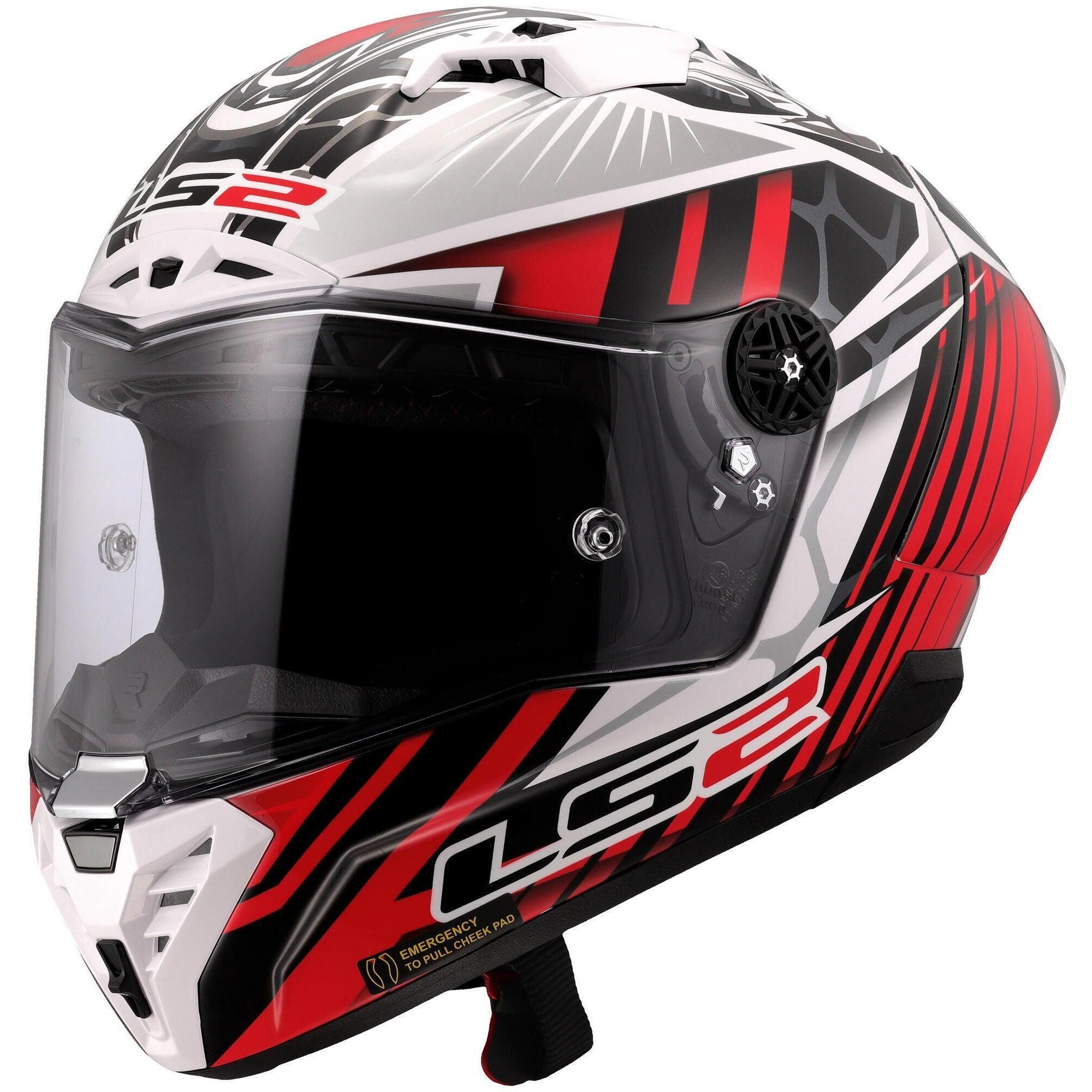 Kask integralny LS2 FF805 Thunder Carbon GP Aero Replika Perolari XXL