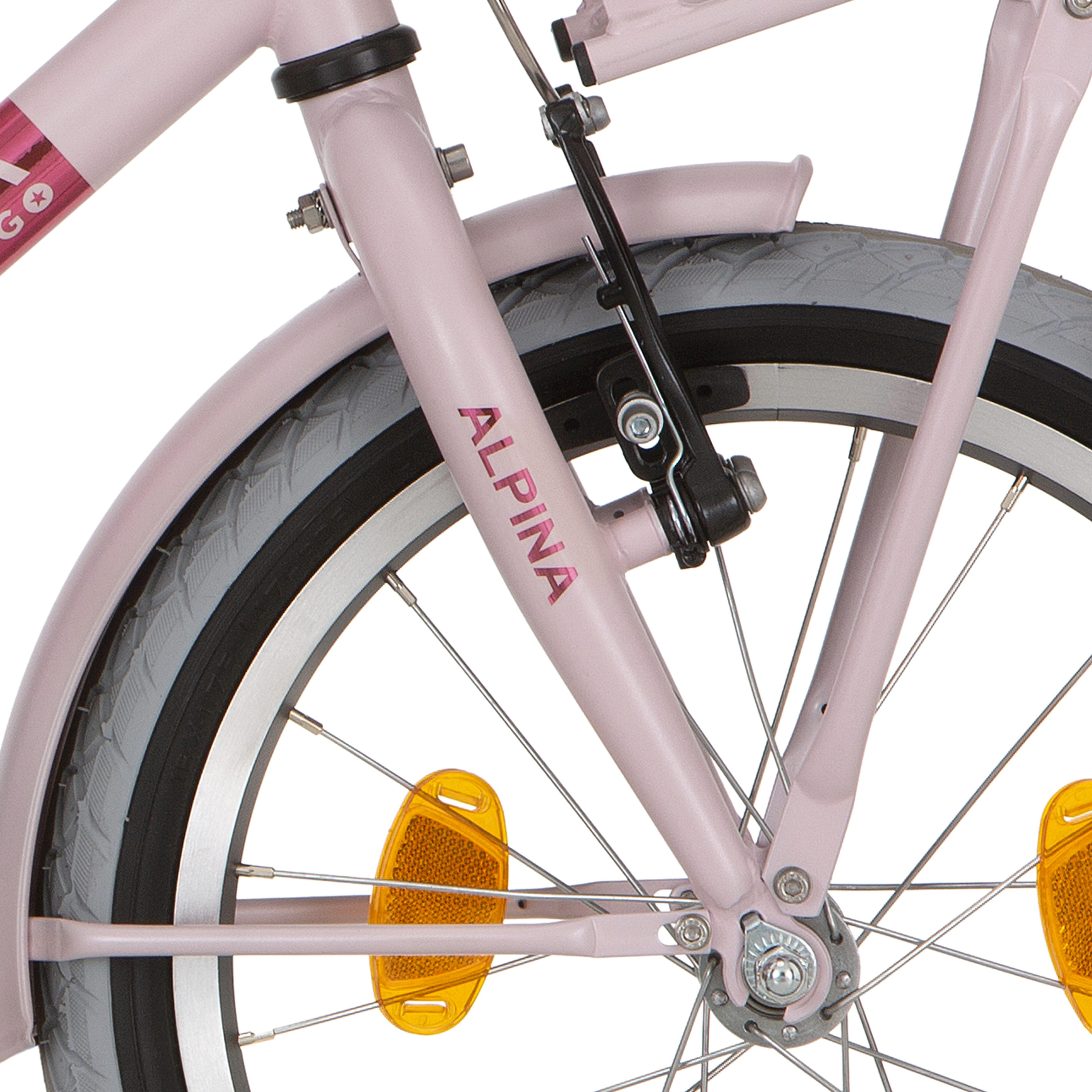 Alpina V Fork 18 Cargo M perłowy róż matowy