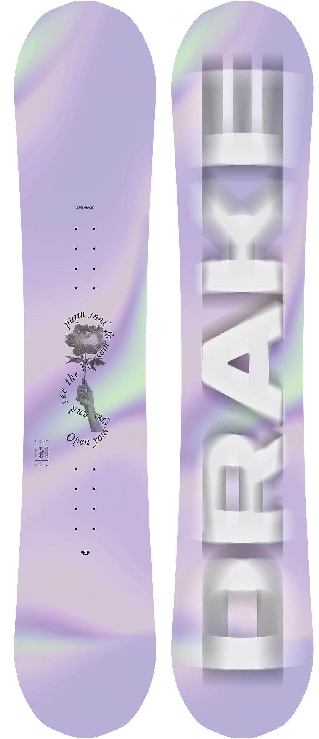 Deska snowboardowa DRAKE Charm, 142 cm