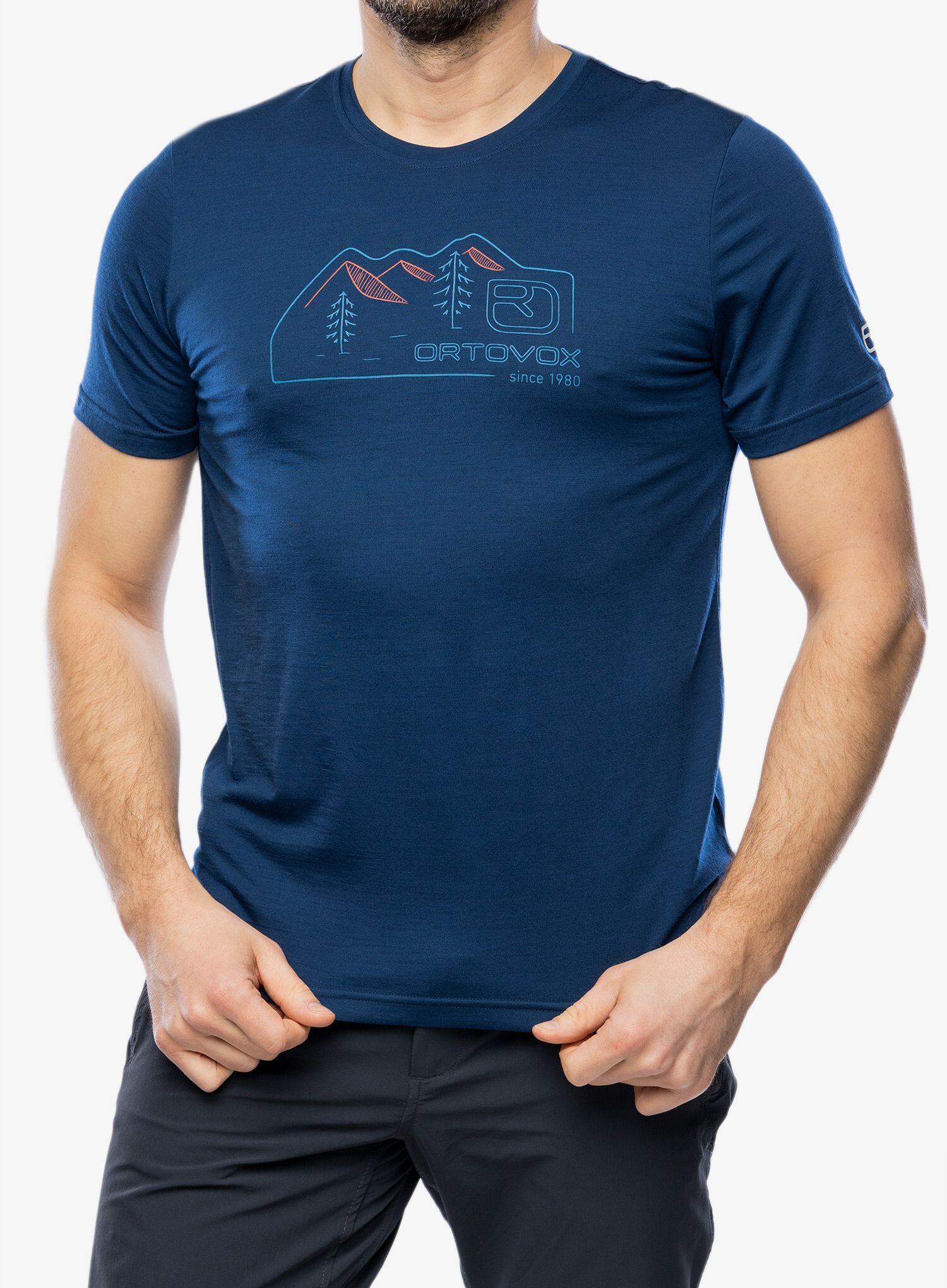 Koszulka merino Ortovox 150 Cool Vintage Badge TS