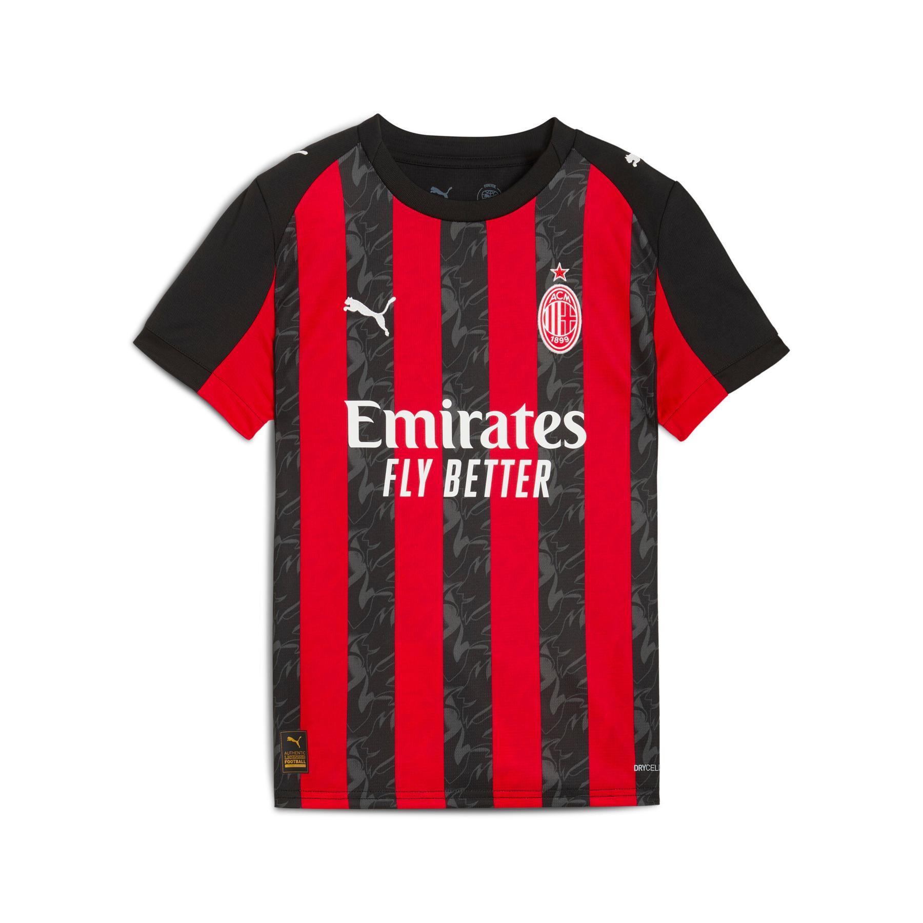 Koszulka domowa dla dzieci AC Milan 2025/26