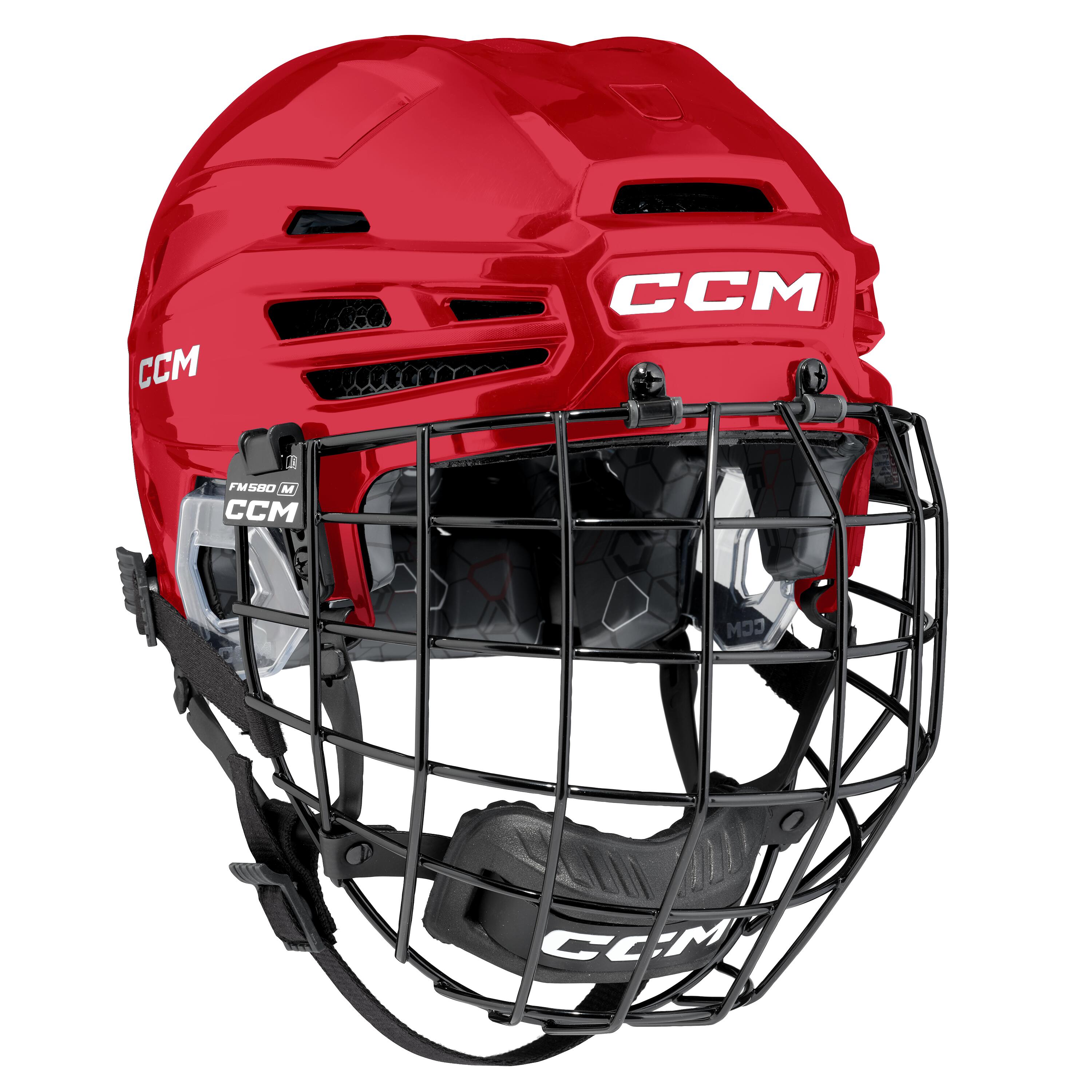 Tacks 920 – Kask do hokeja na lodzie – Dorośli – Czerwony