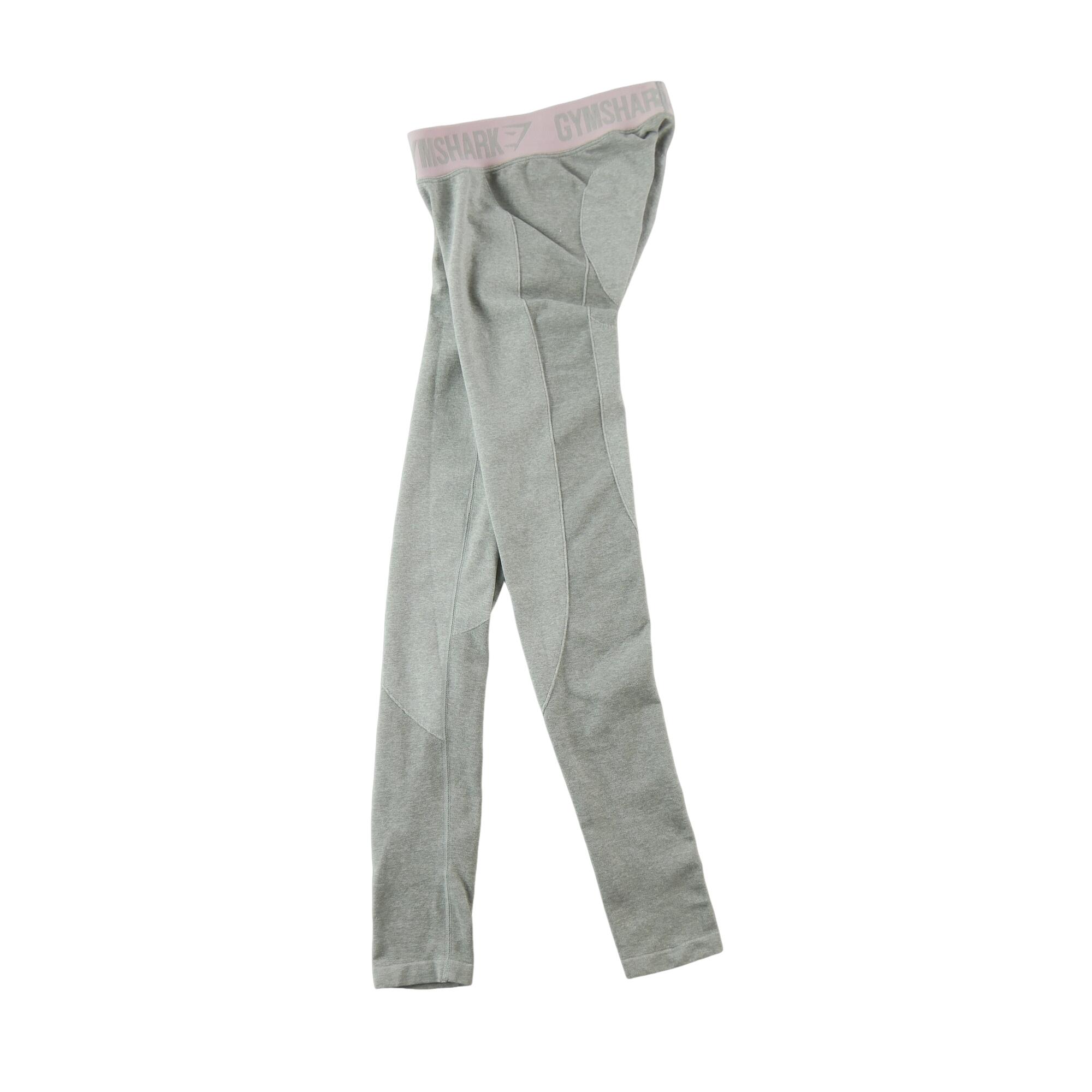 Second life - Legginsy damskie do jogi Gymshark szare - Jak nowy