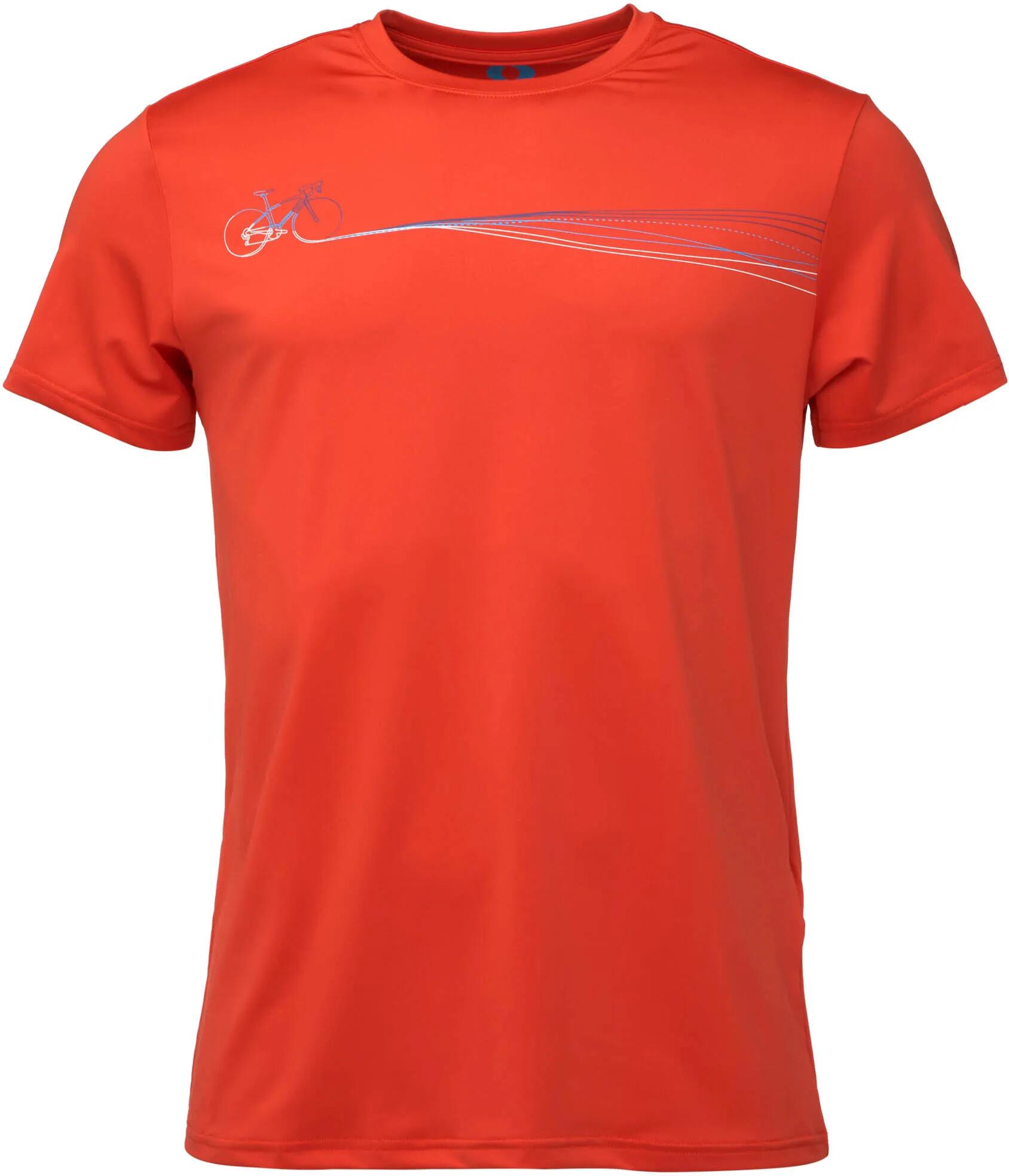 T-shirt męski Loap Mydar Org pomarańczowy