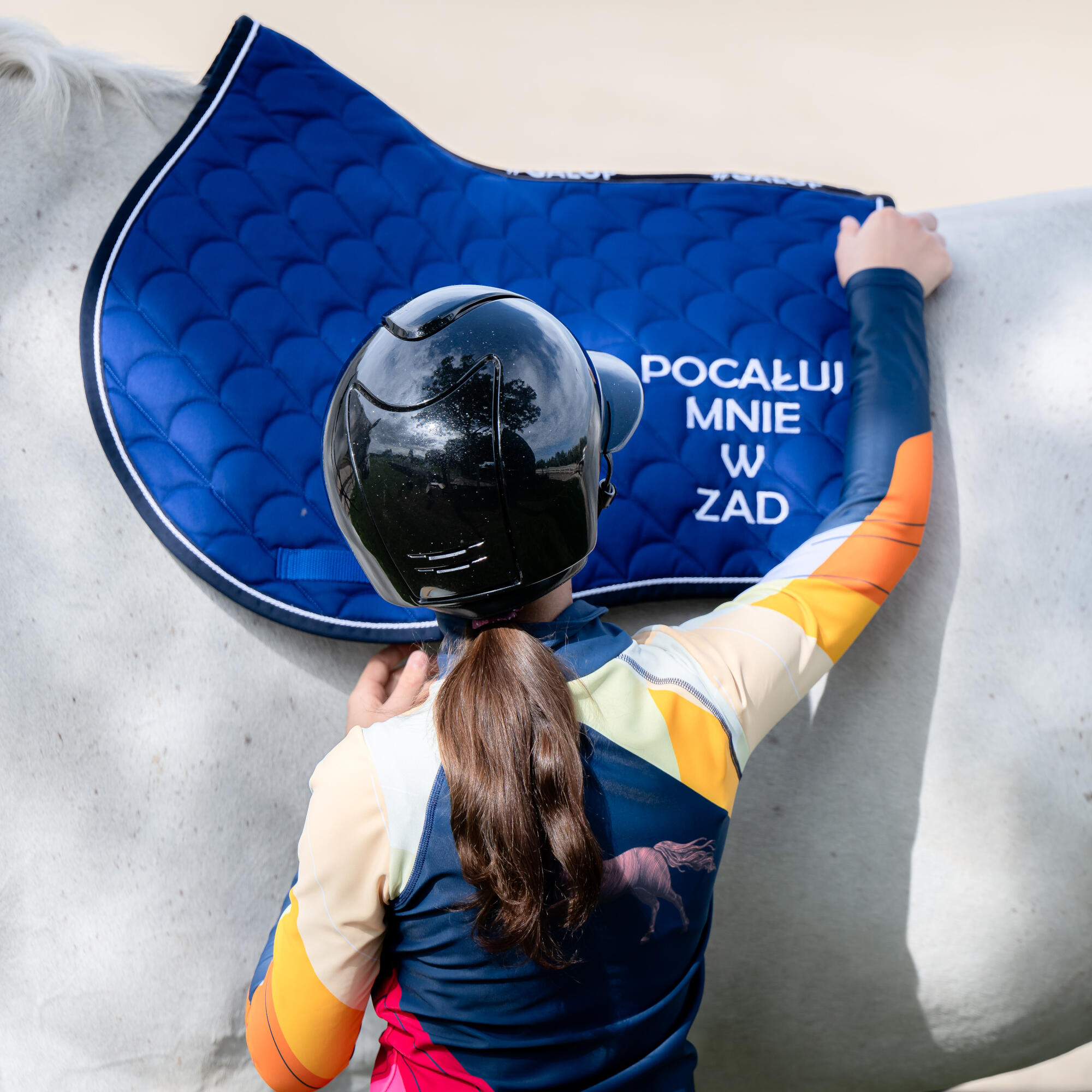 Czaprak GALOP WEAR Pocałuj mnie w ZAD VSS - skokowy