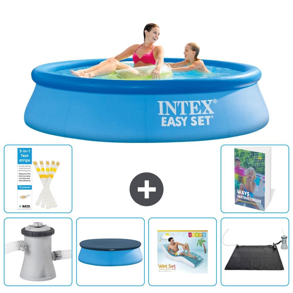 INTEX Basen Easy Set Okrągły - 244x61 cm - 7-częściowy S219