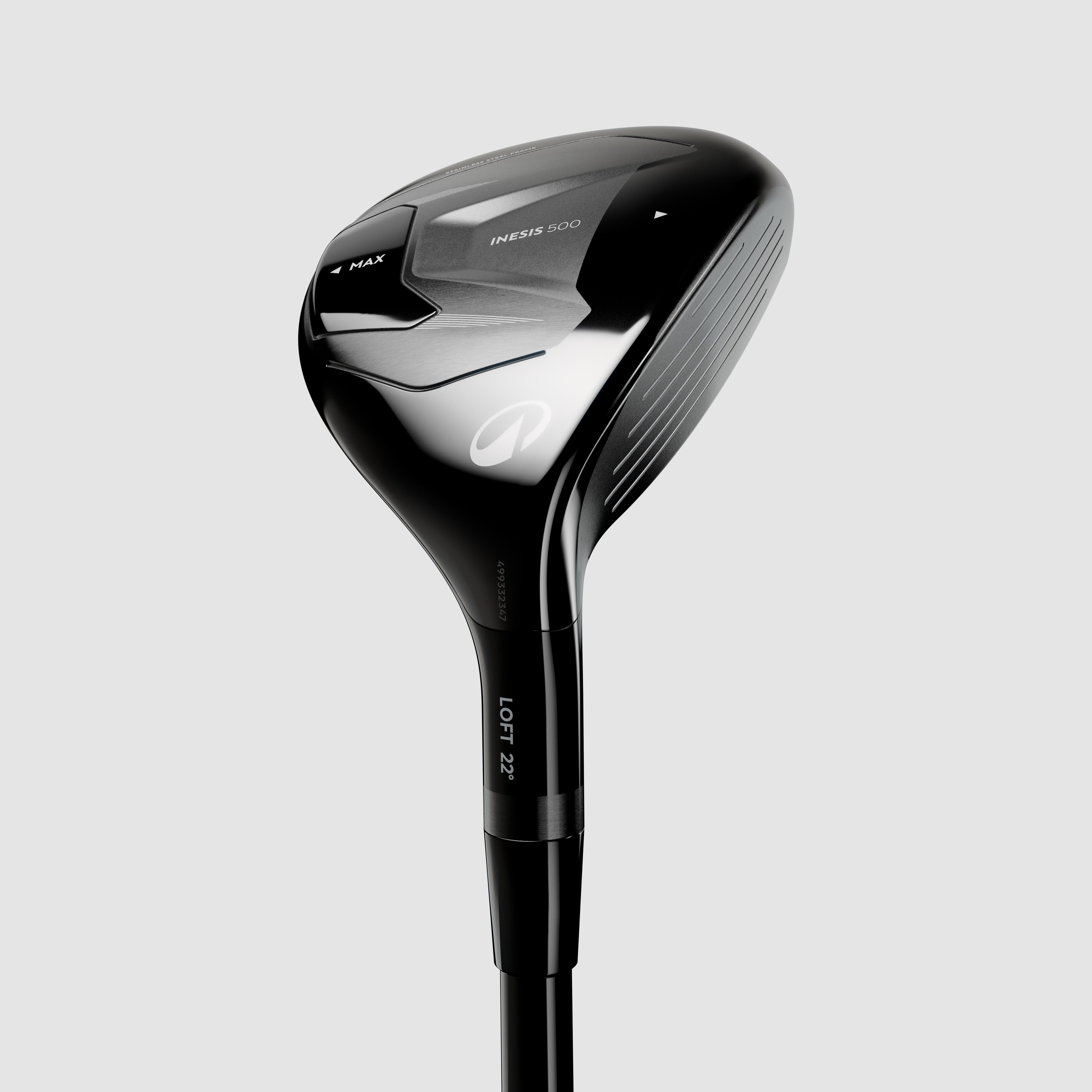 Kij golfowy hybryda Inesis Max 500 stiff szybki swing dla praworęcznych