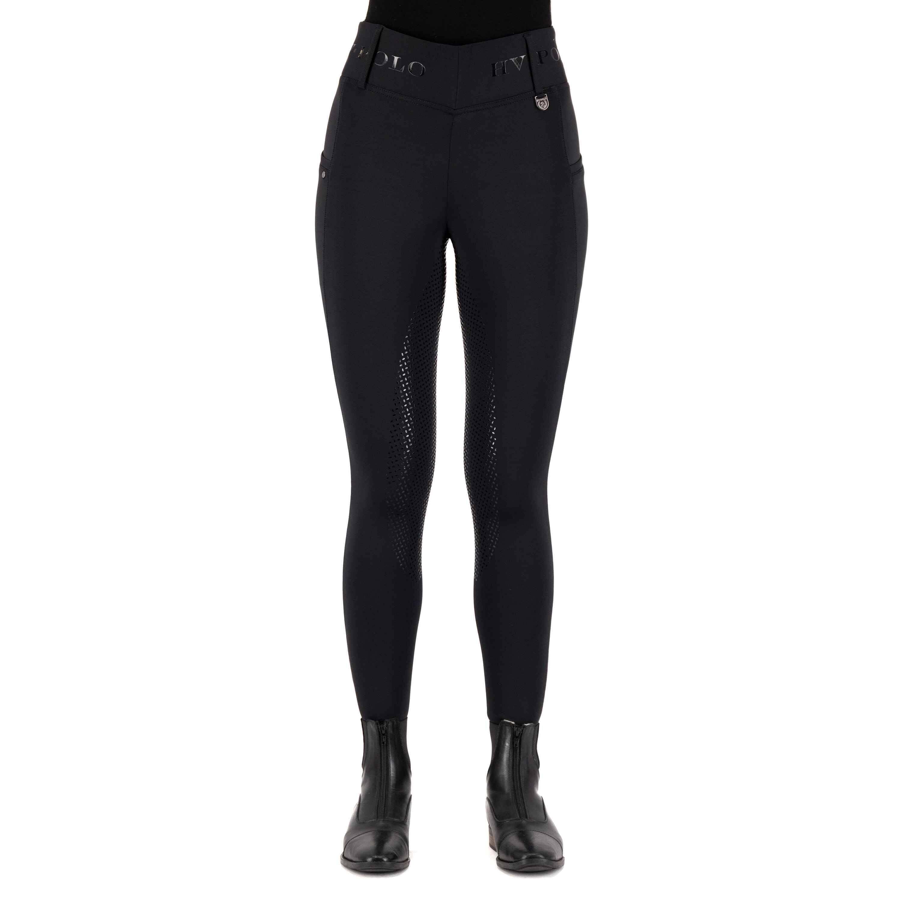 Damskie legginsy jeździeckie z pełną przyczepnością HV Polo Favourite summer