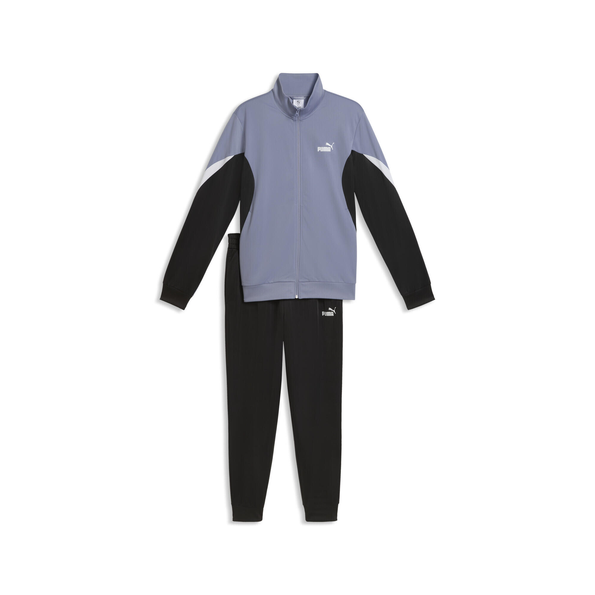 Męski dres Essentials z blokami kolorów PUMA