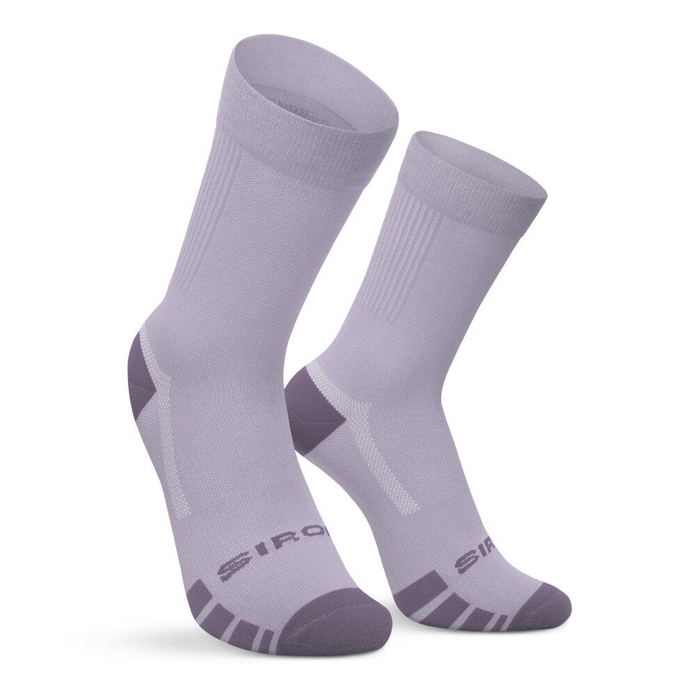 Skarpetki gravel Kolarstwo Siroko GS1 Lilac