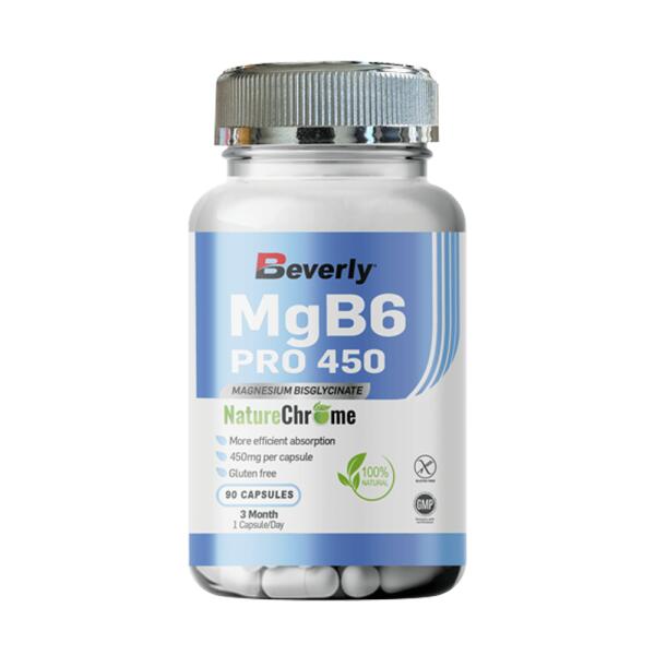 MgB6 Pro 450 - 90 kapsułek Beverly Nutrition
