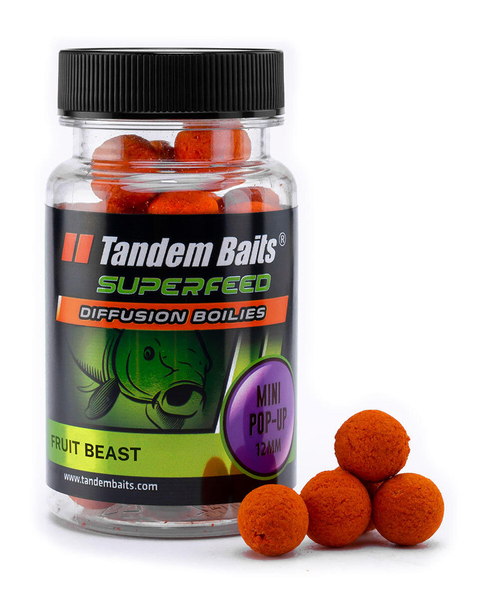 Mini kulki pływające Diffusion Pop-Up SuperFeed 12mm/30g Fruit Beast