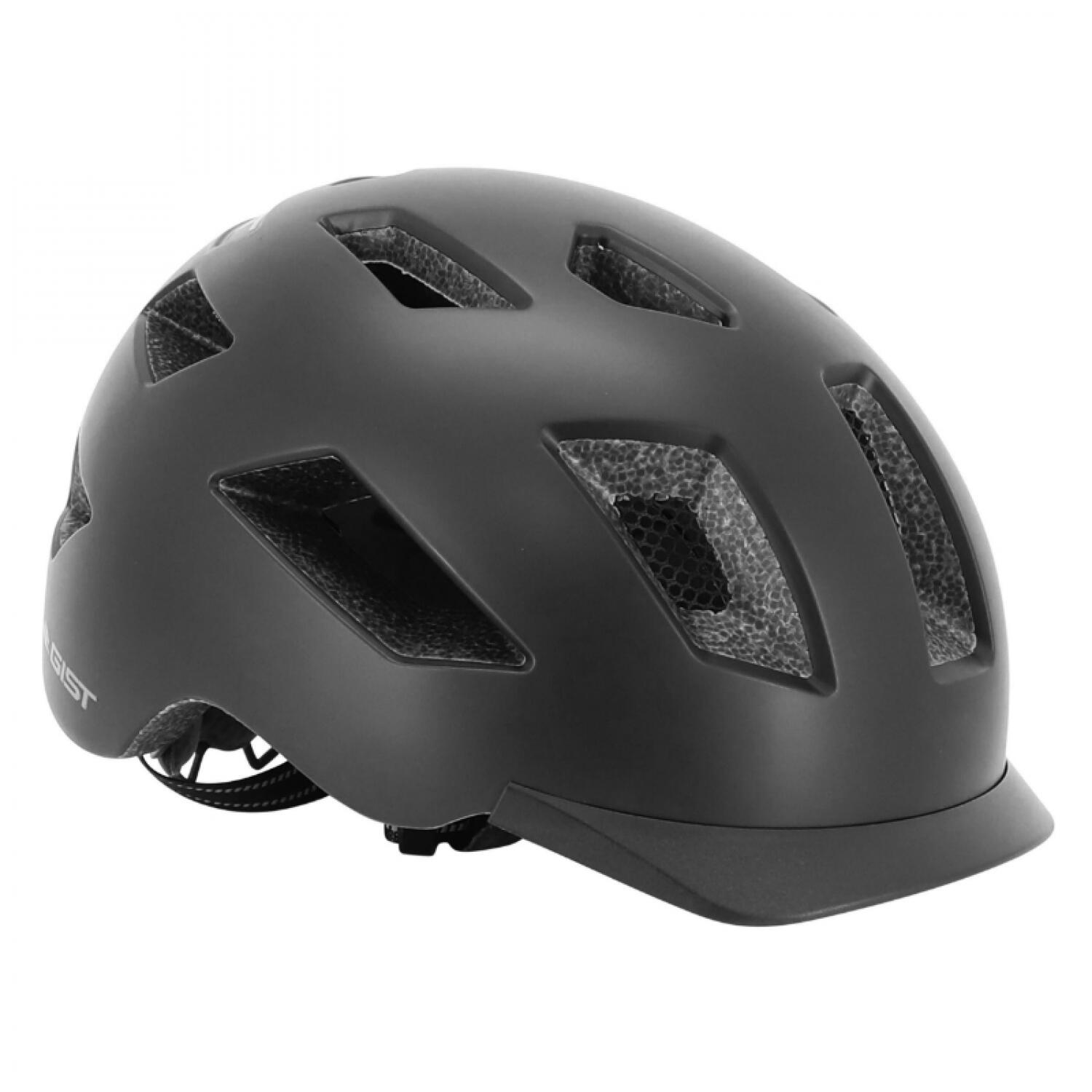 Kask z regulowanym podświetleniem - światło widoczne z odległości 200 m Gist Sma