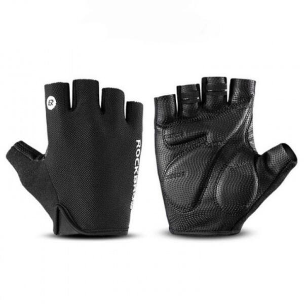 Rękawice rowerowe Rockbros S106BK - Czarne